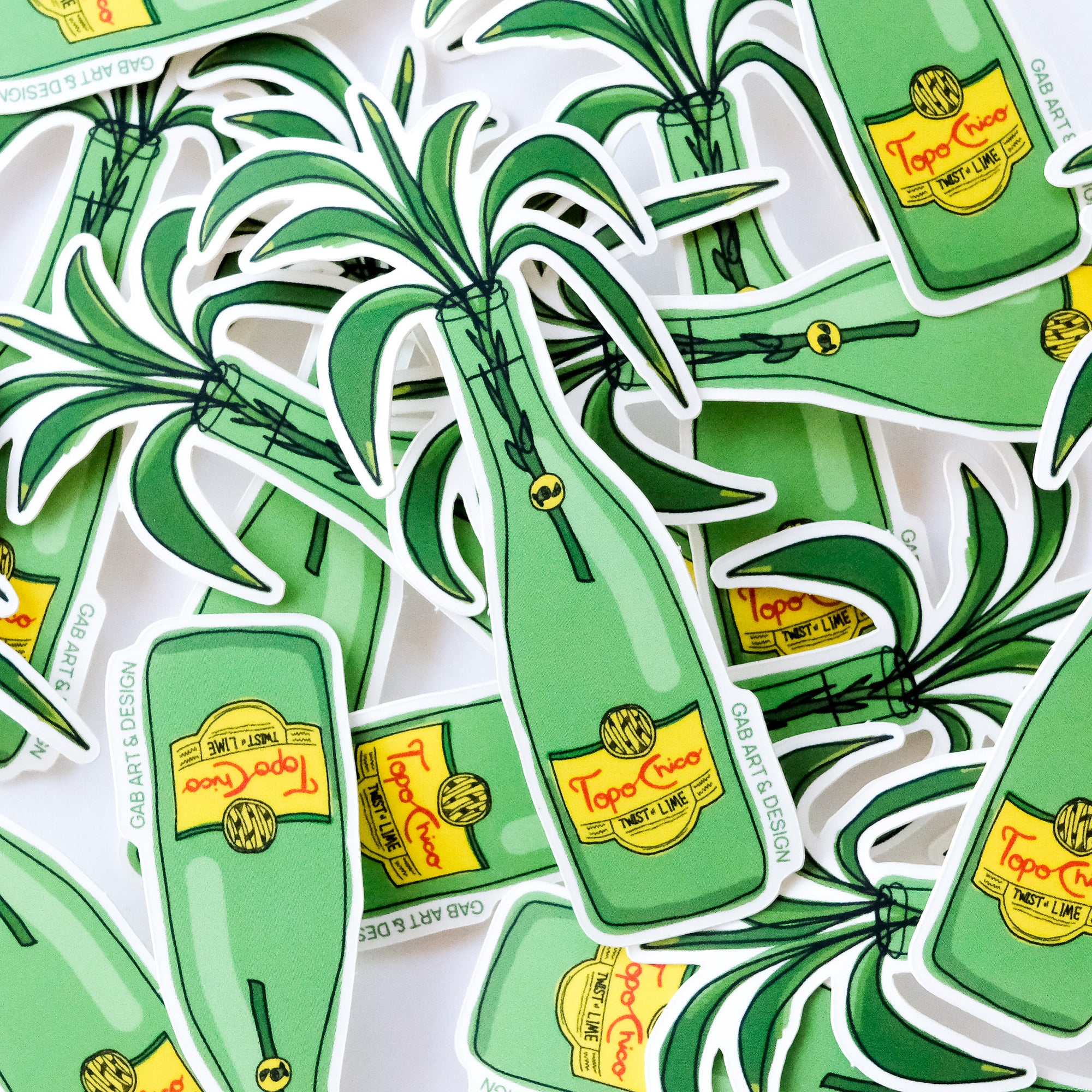 topo chico bamboo sticker
