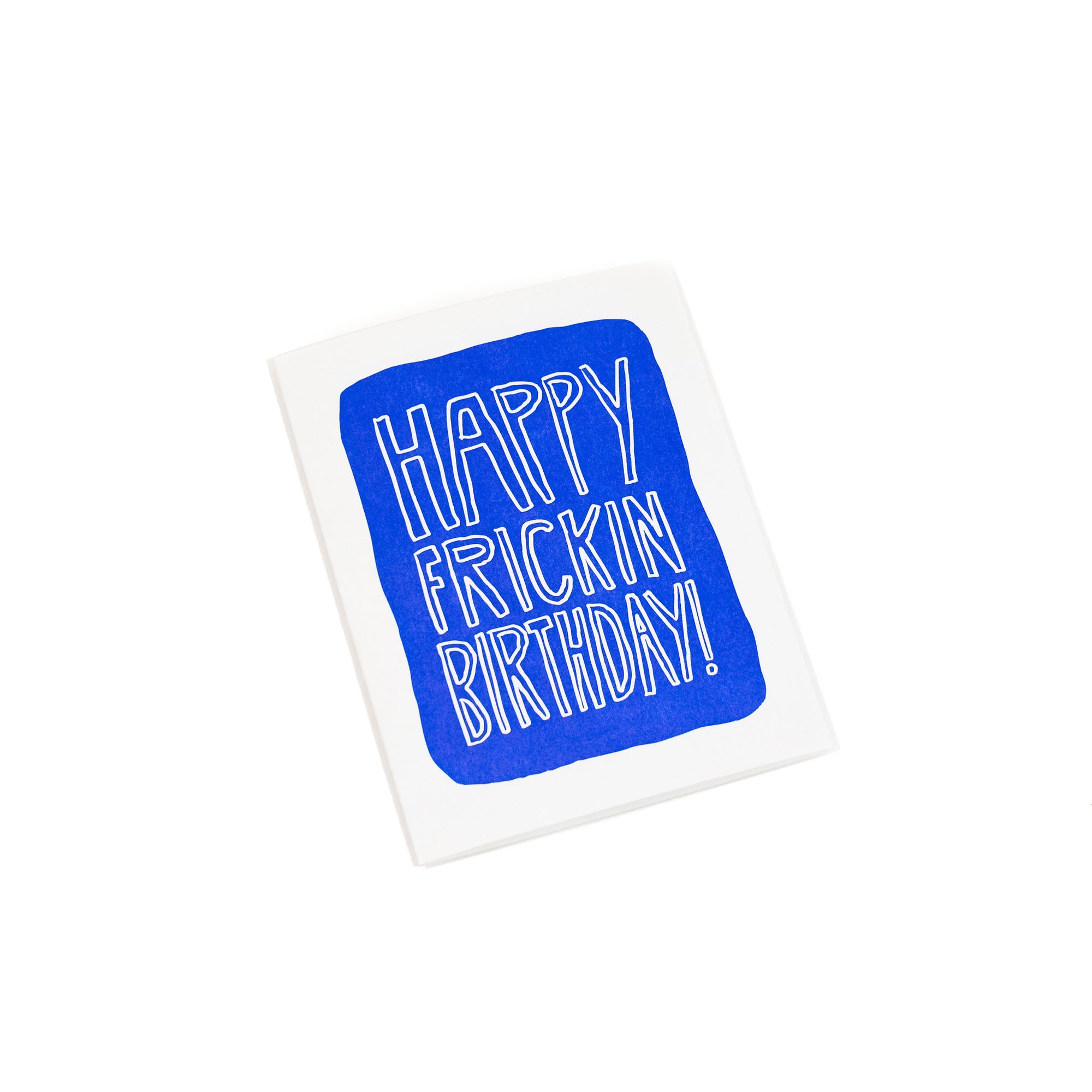 happy frickin birthday greeting card