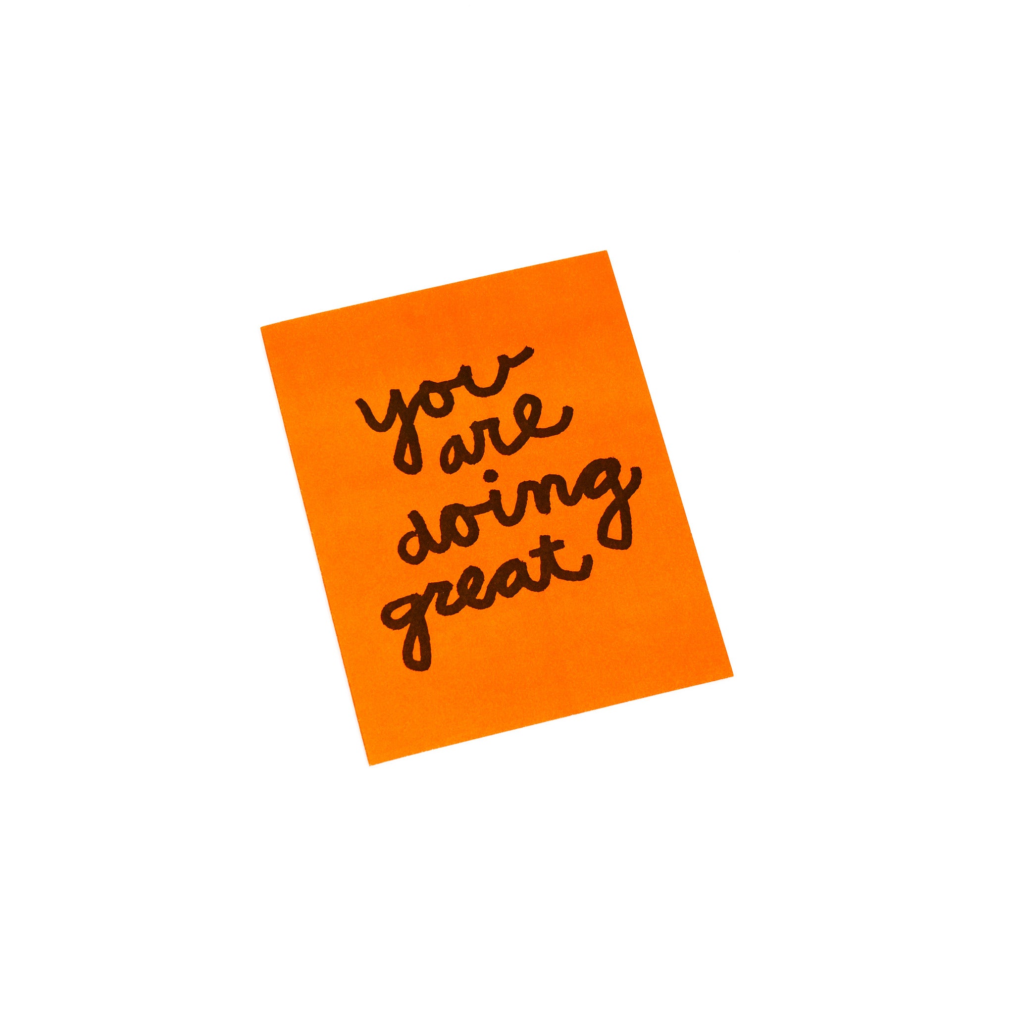 you are doing great greeting card