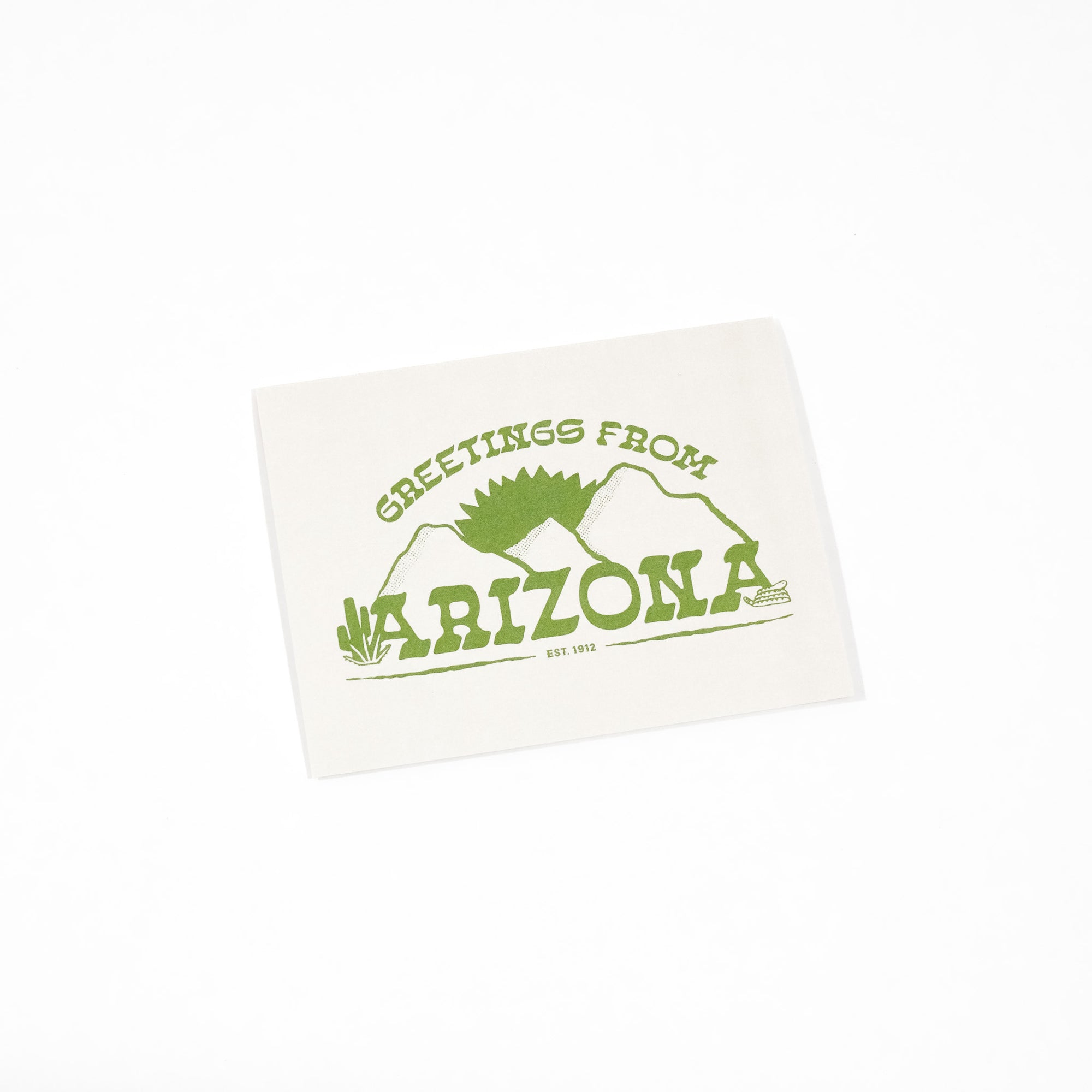 greetings from arizona card