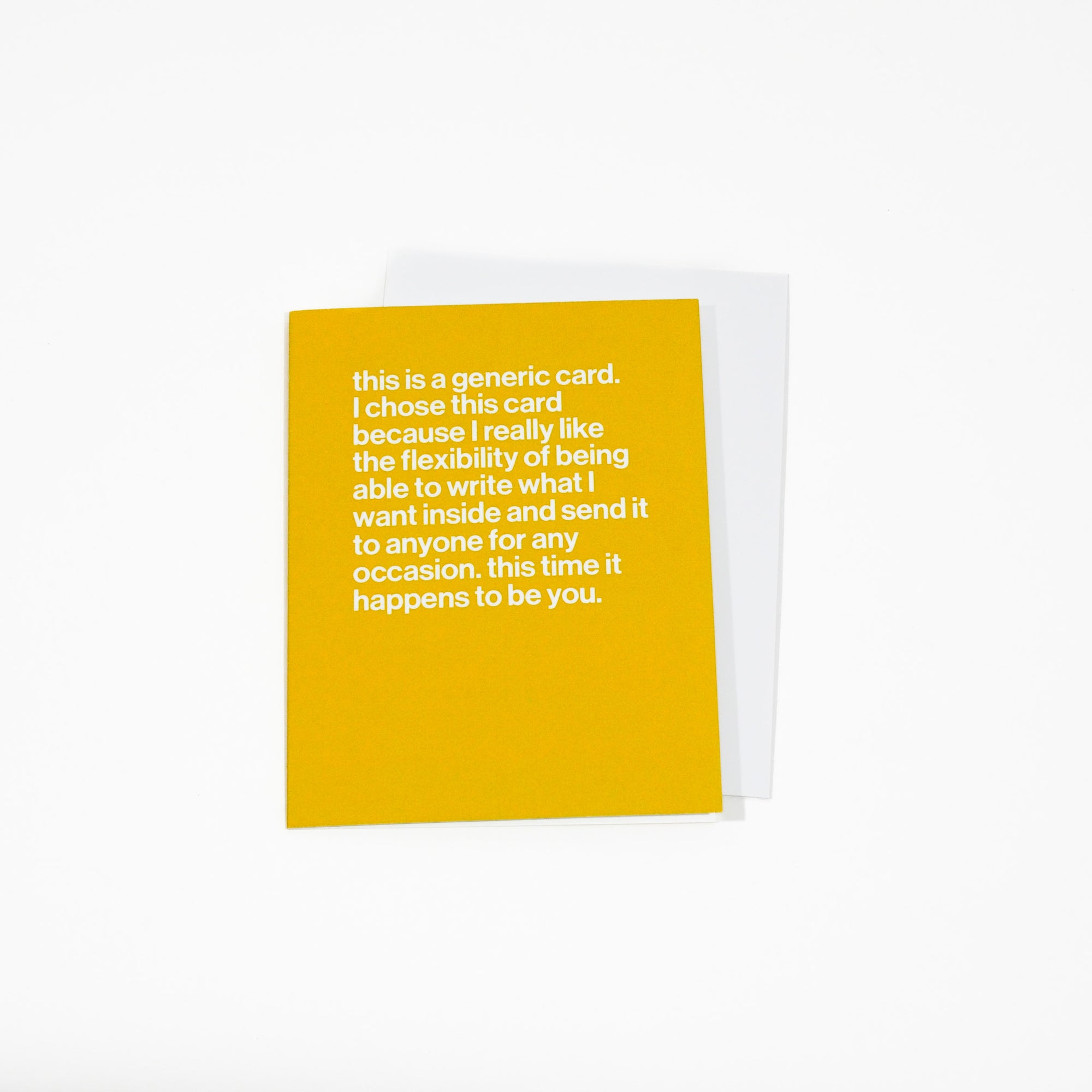 generic greeting card