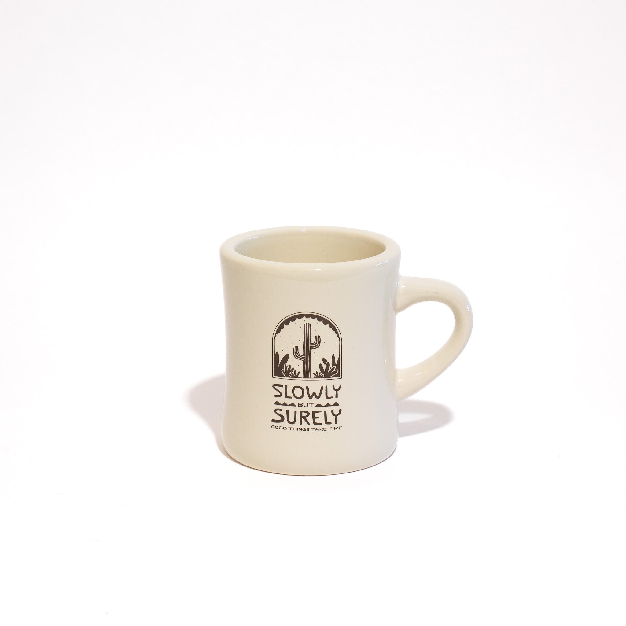 slowly but surely - diner mug