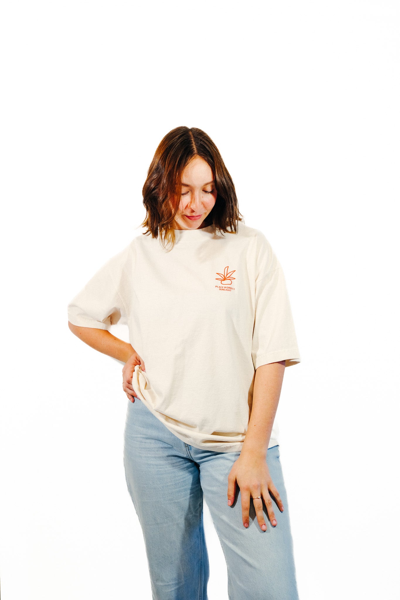 place in direct sunlight - t-shirt