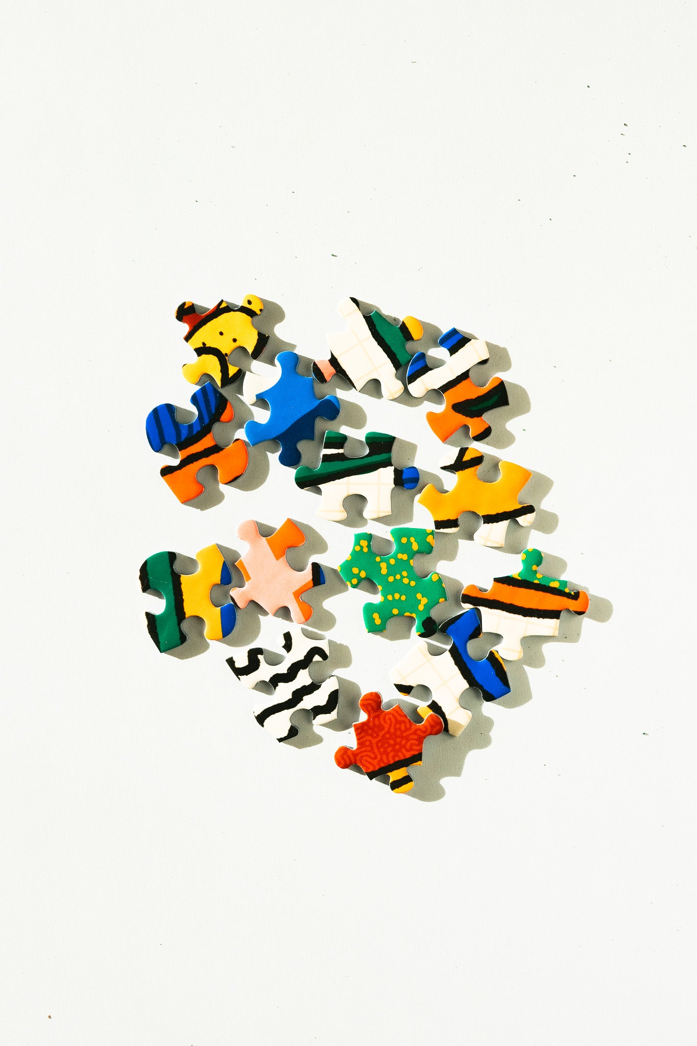 happy home illustrated jigsaw puzzle