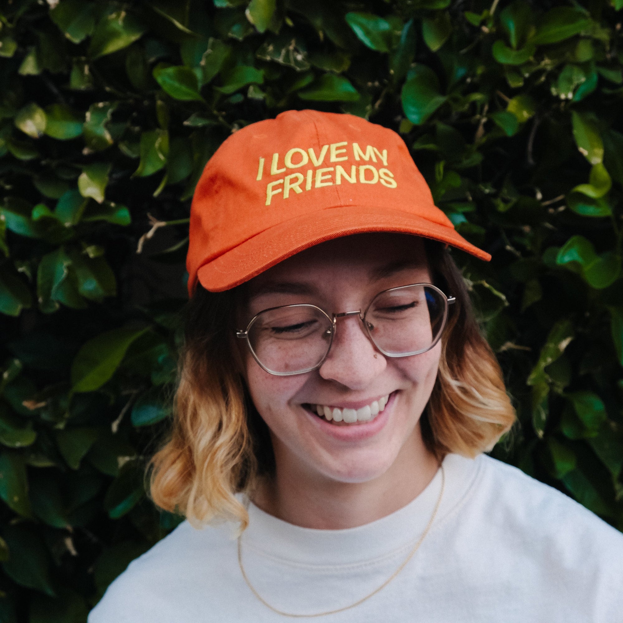 I love my friends hat