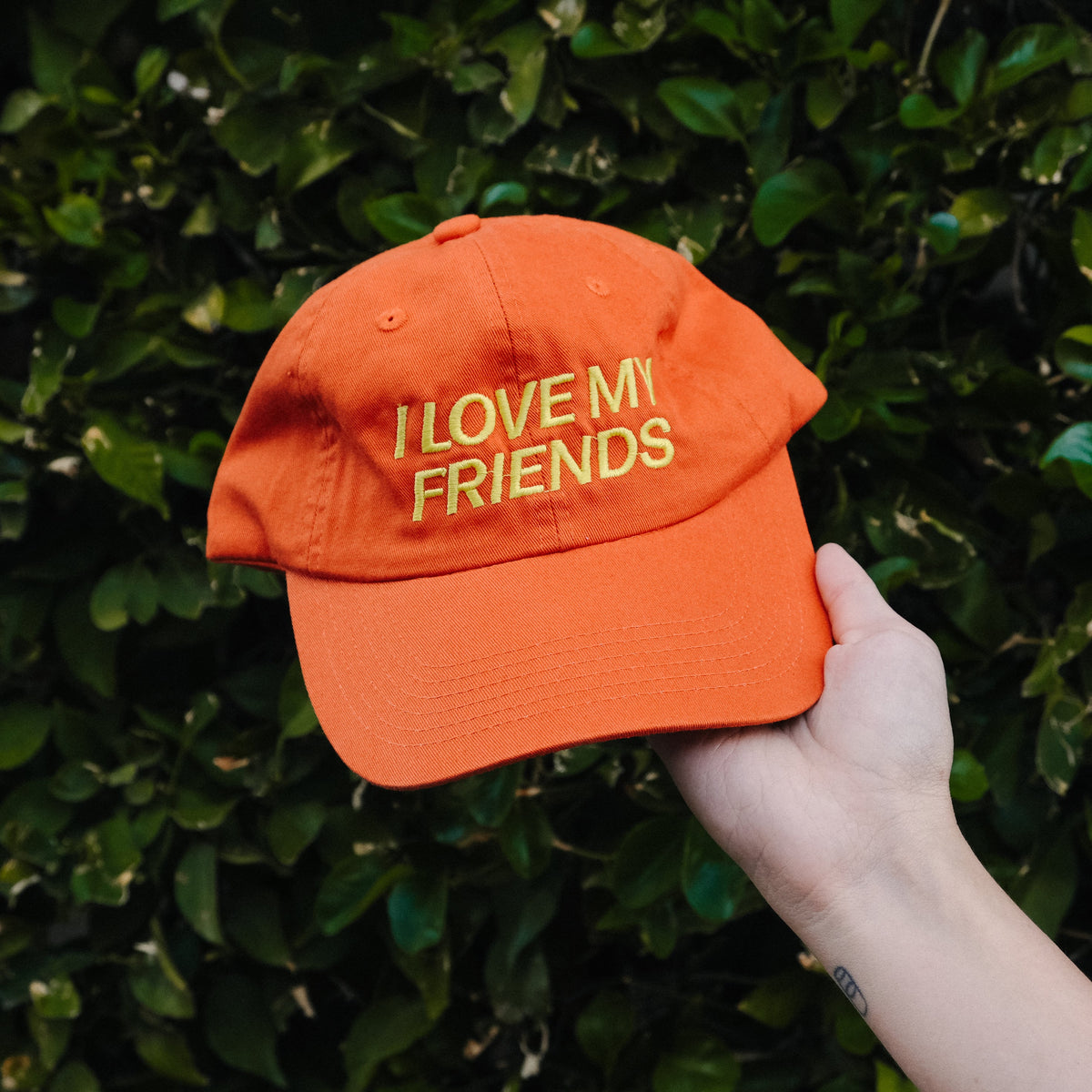 FRIENDS Baseball Cap FE Logo Hat V2 – FRIEND EDITIONS main image 3