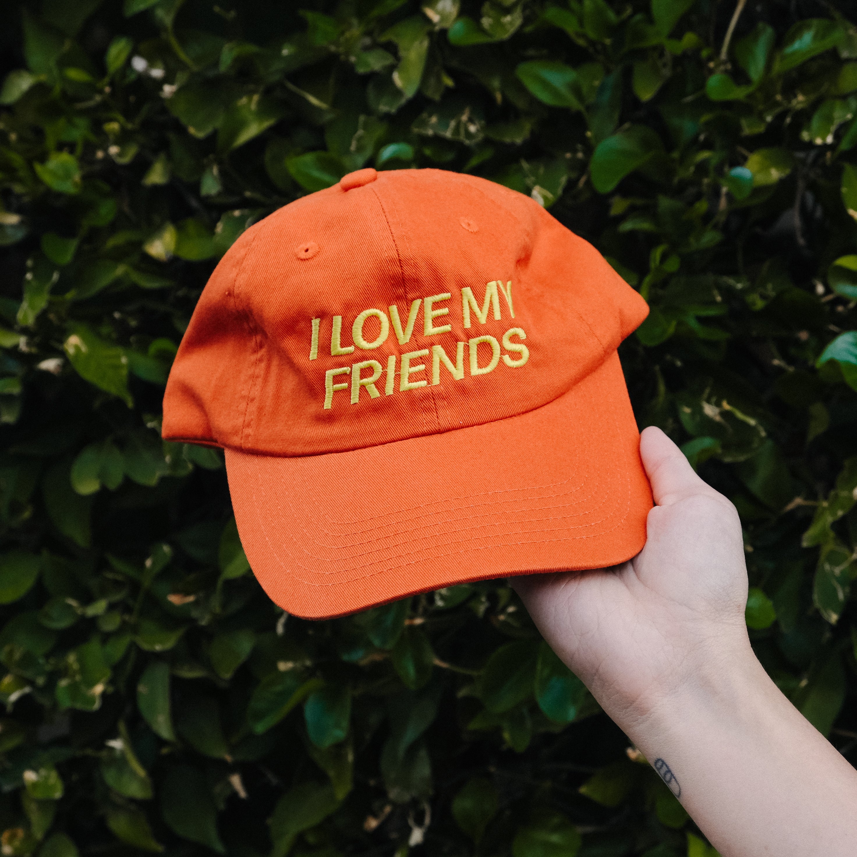 I love my friends hat