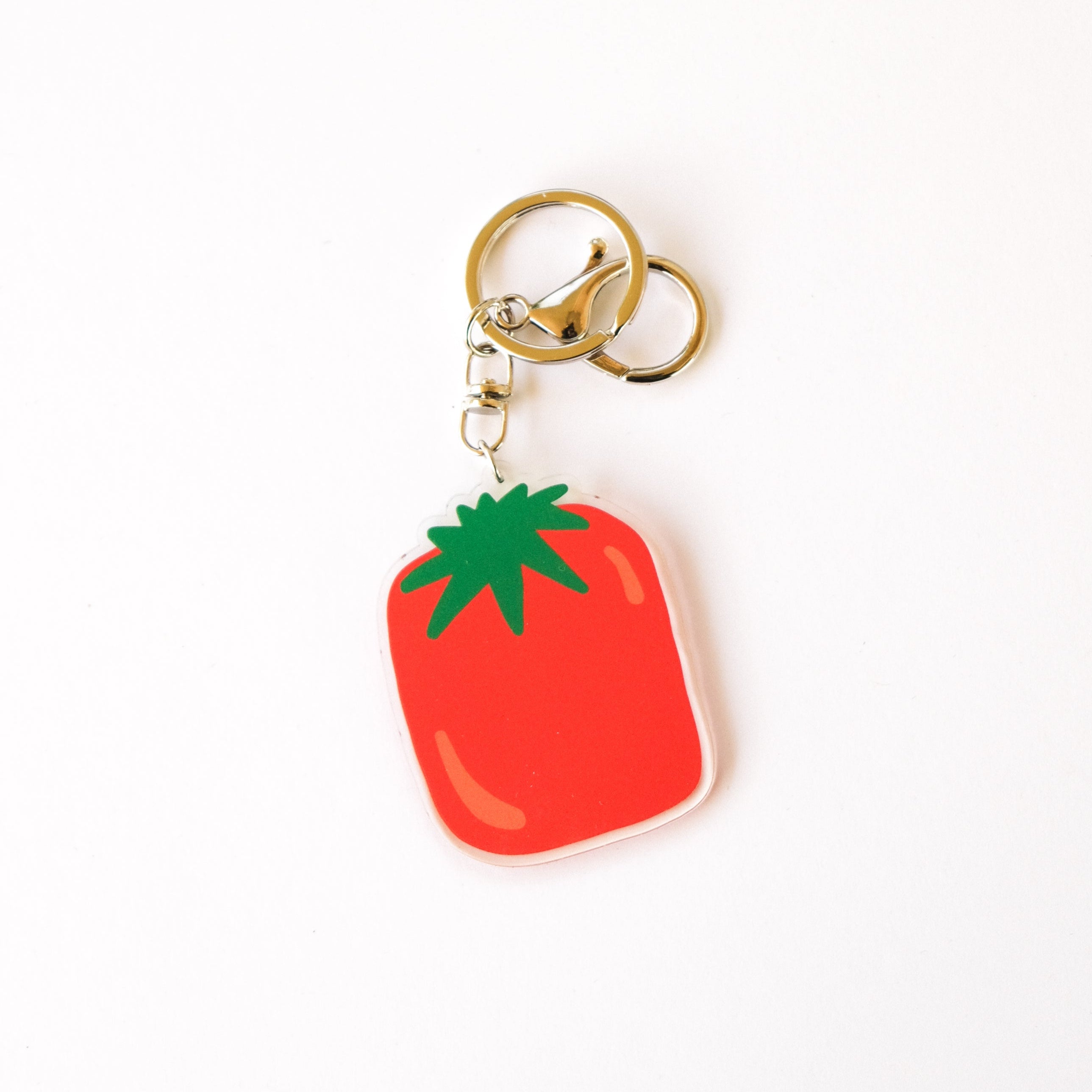 tomato keychain