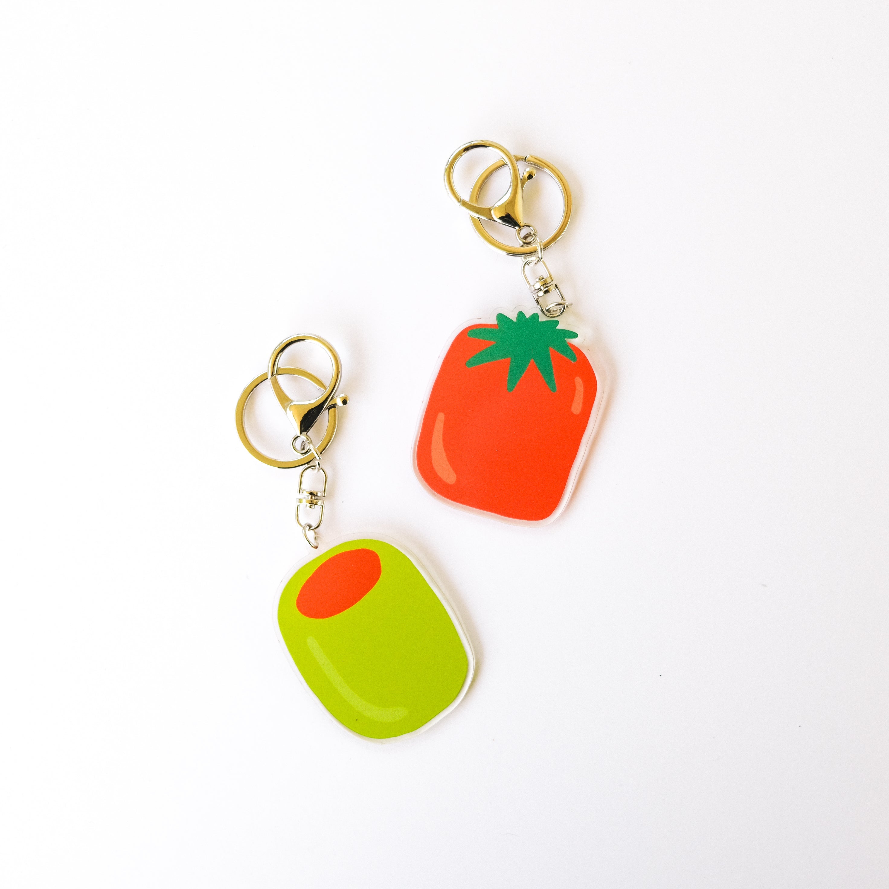 tomato keychain