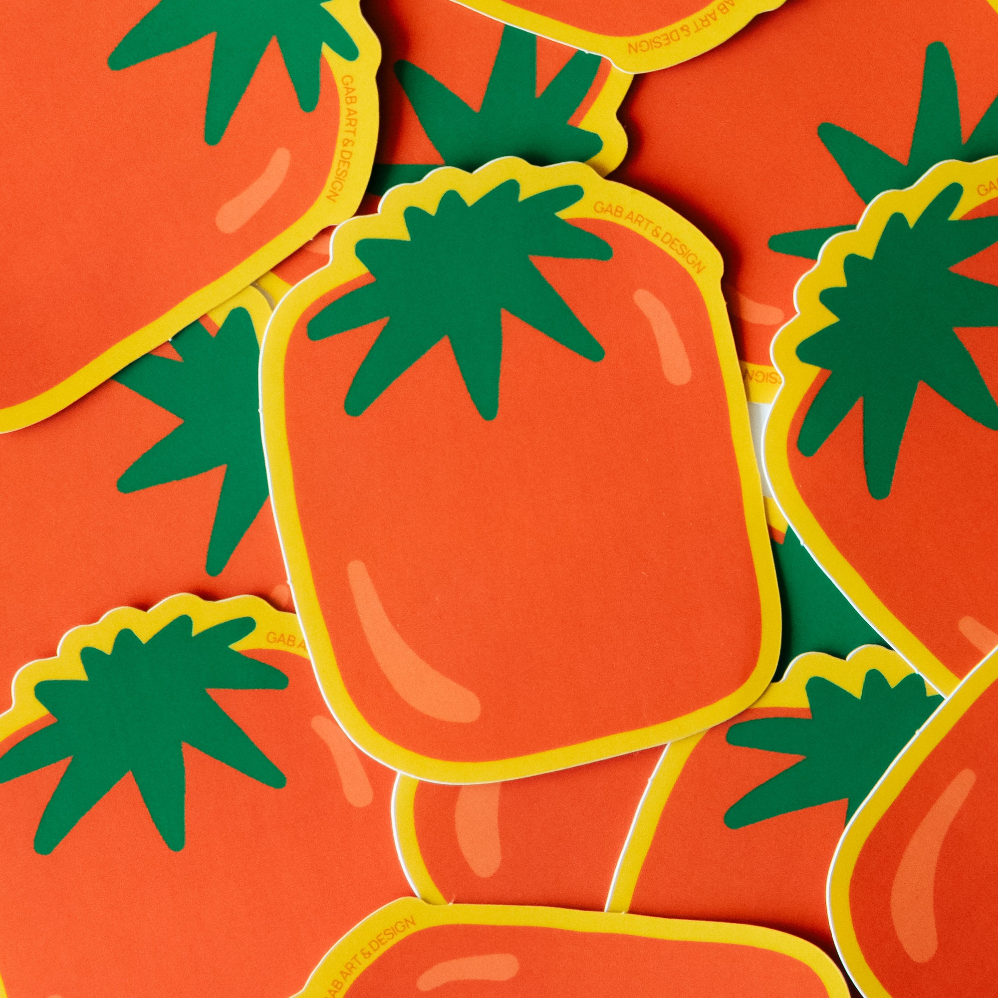 tomato sticker