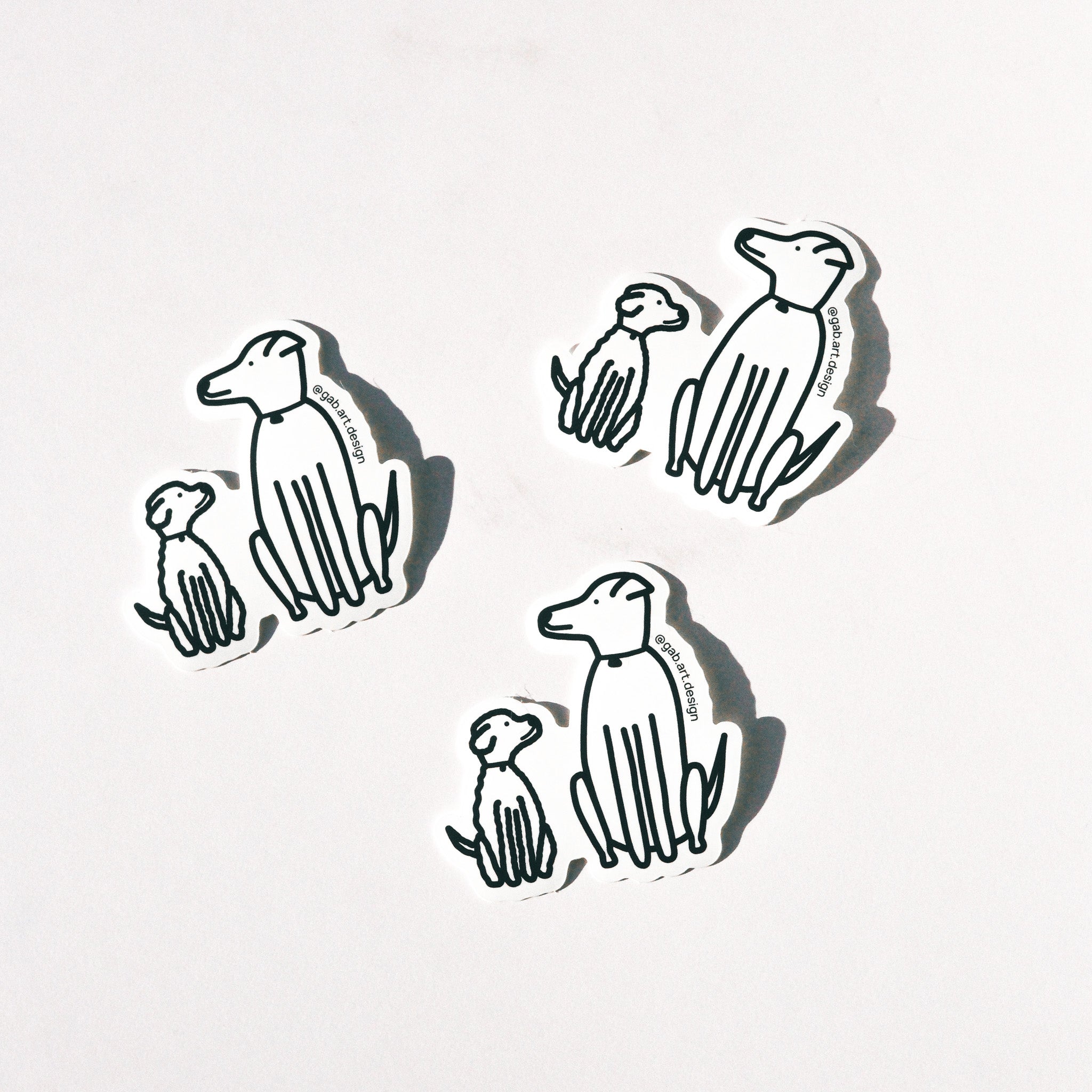 quincy & lucy sticker