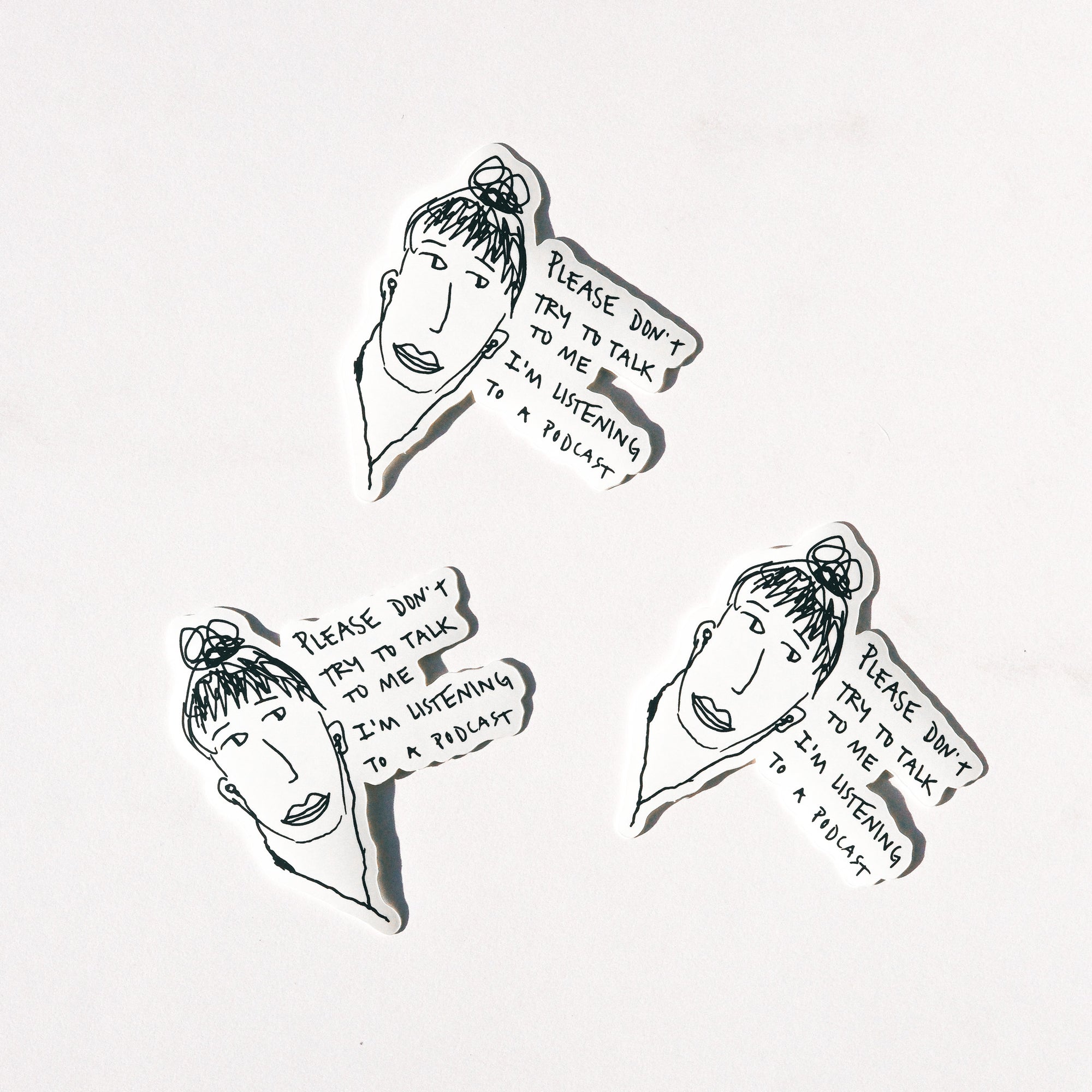 podcast sticker