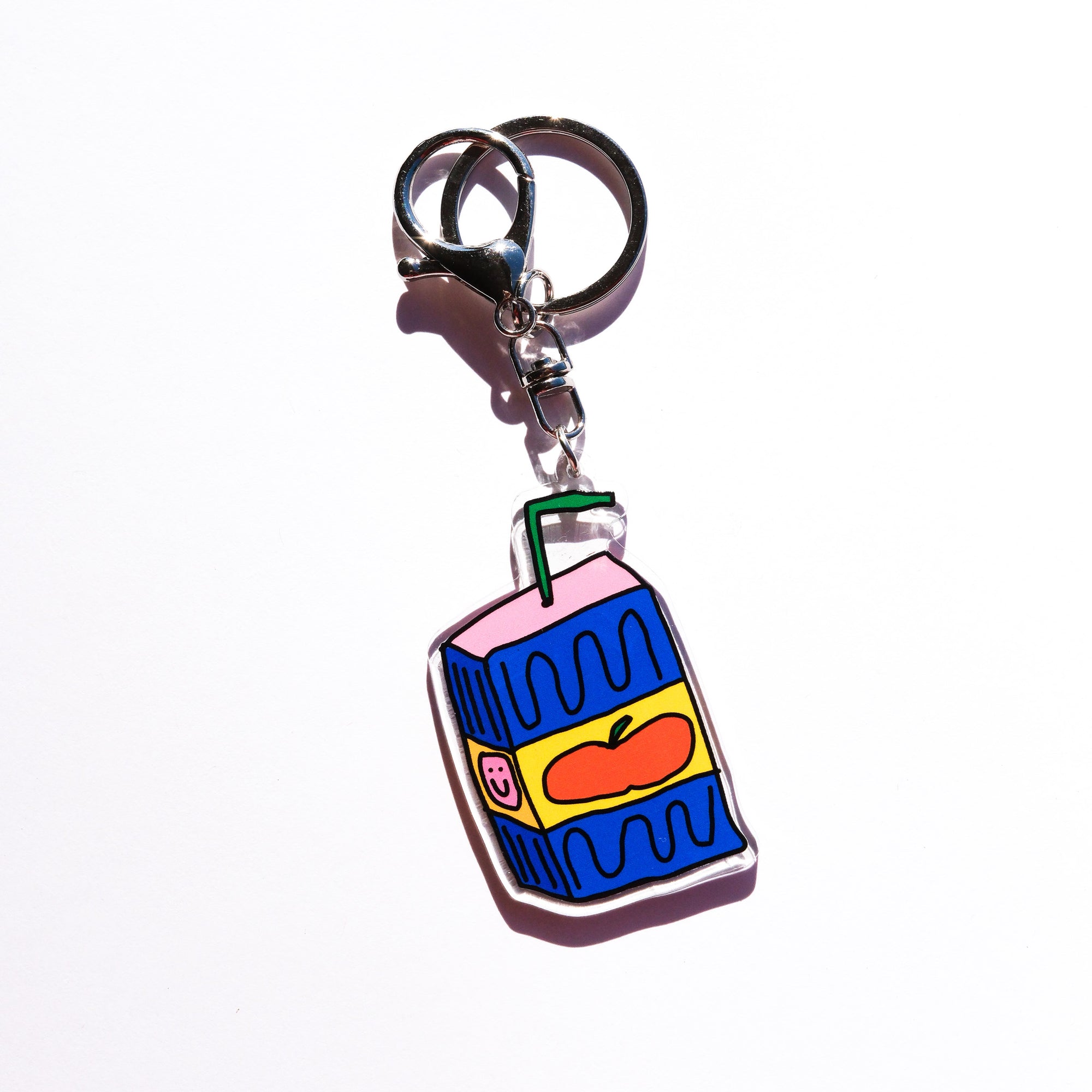 juice box keychain