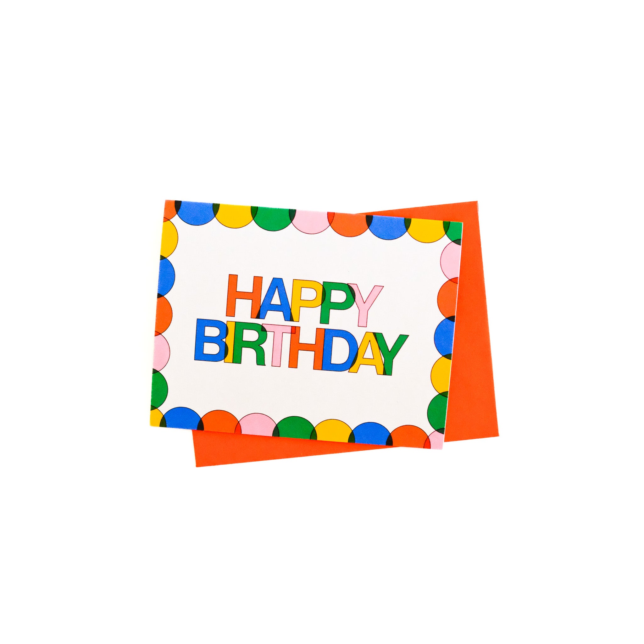 happy birthday - 8-pack greeting card set