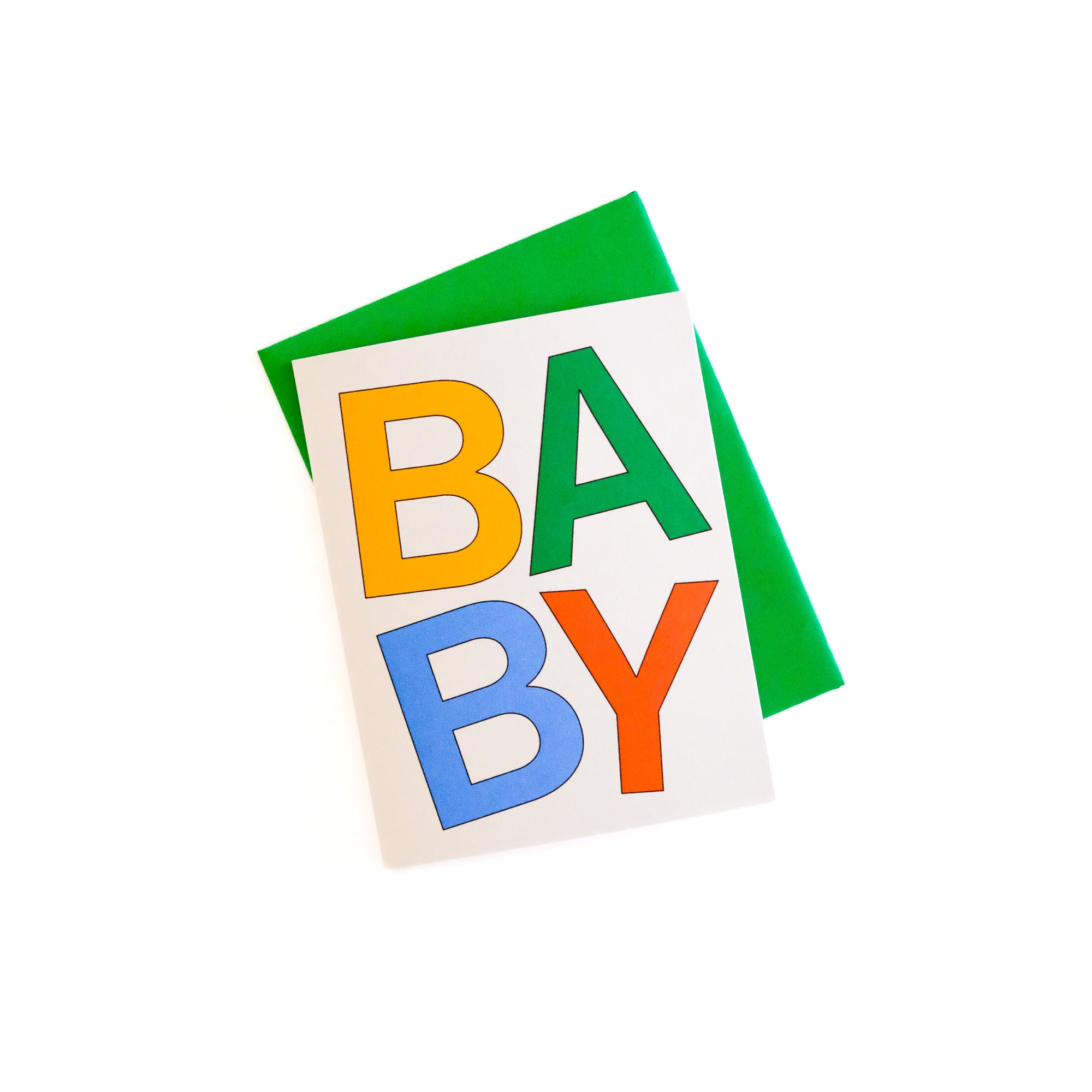 baby greeting card