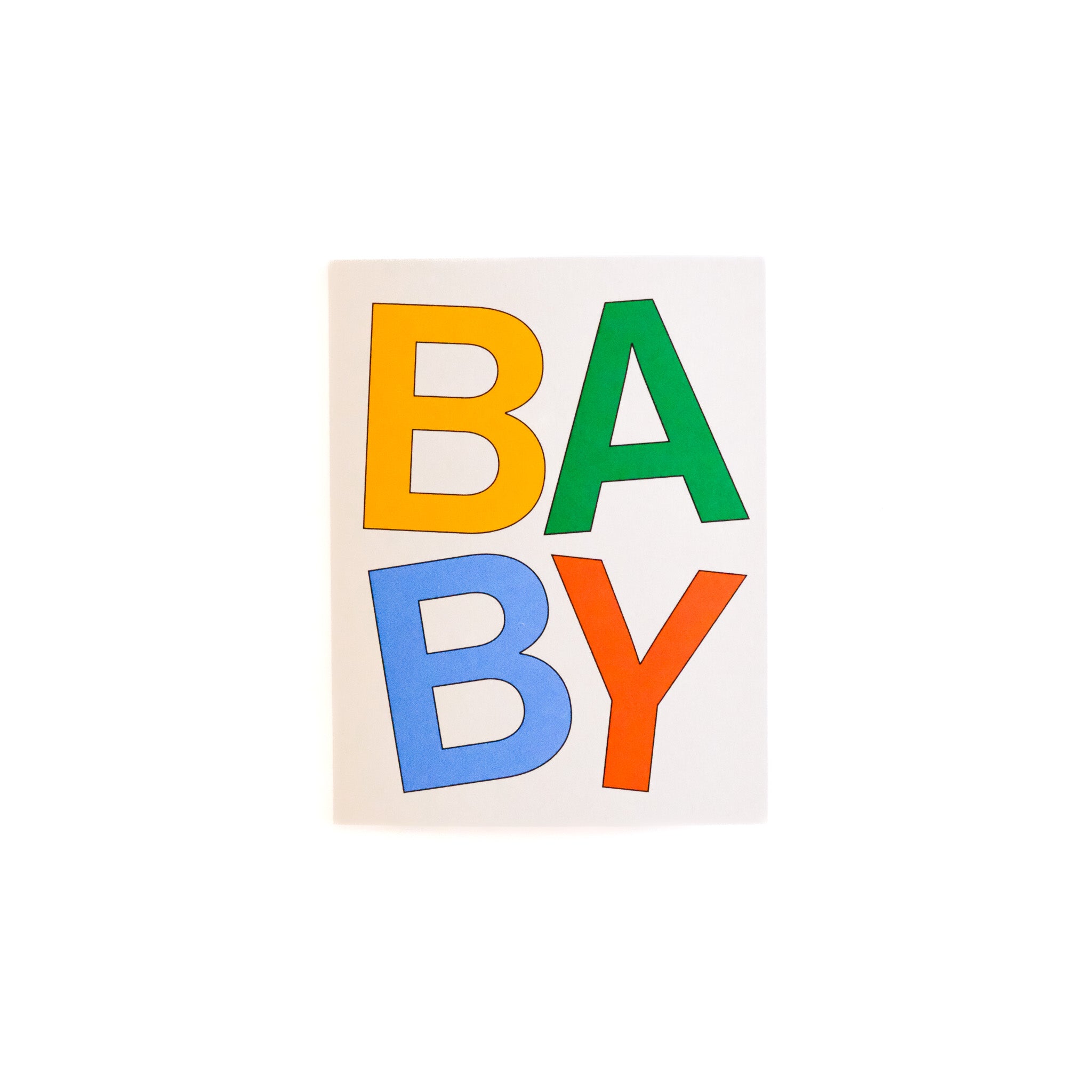 baby greeting card