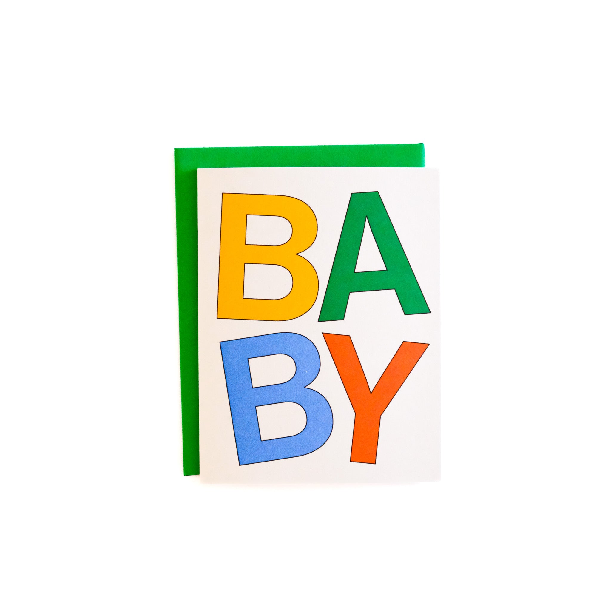baby greeting card