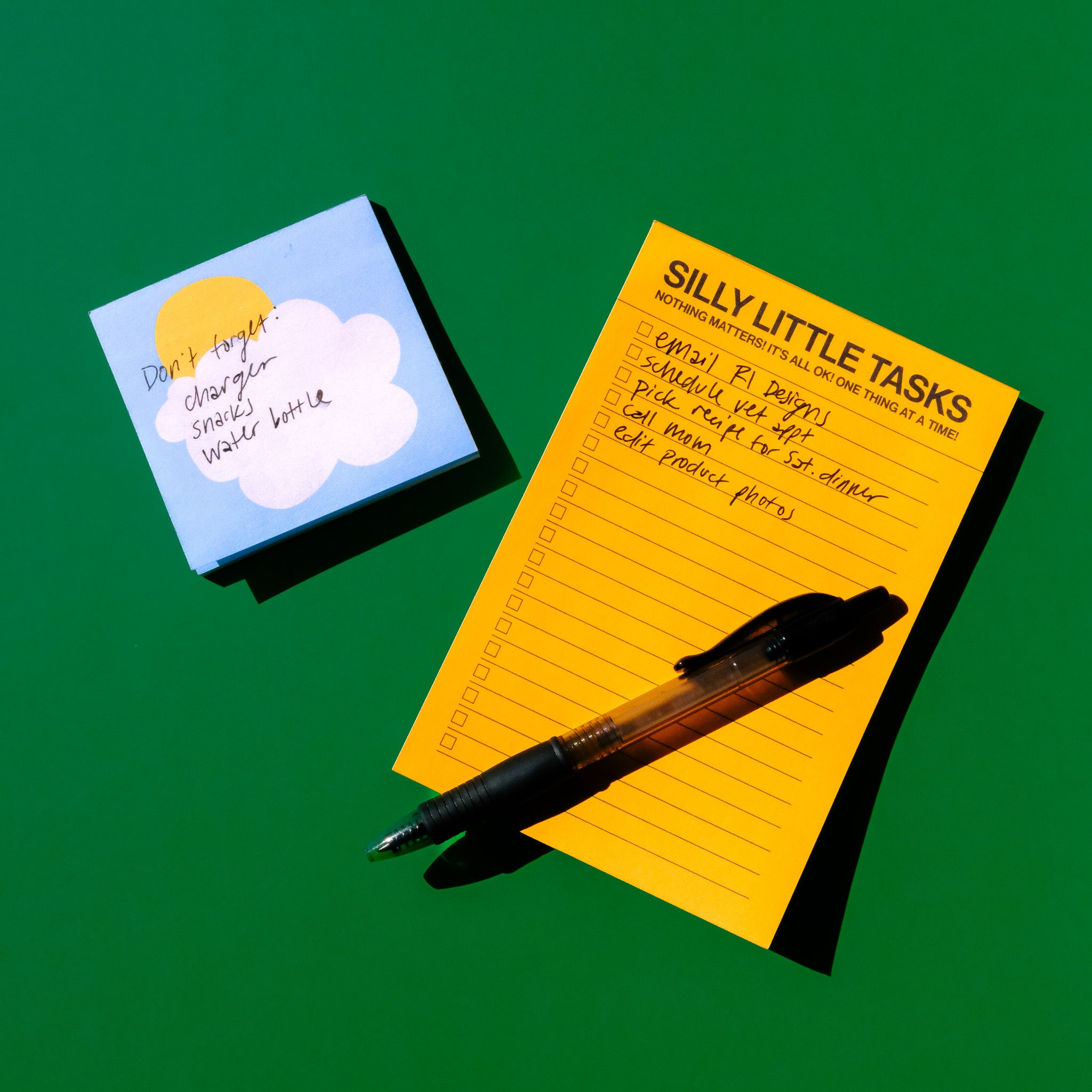 silly little tasks - list notepad