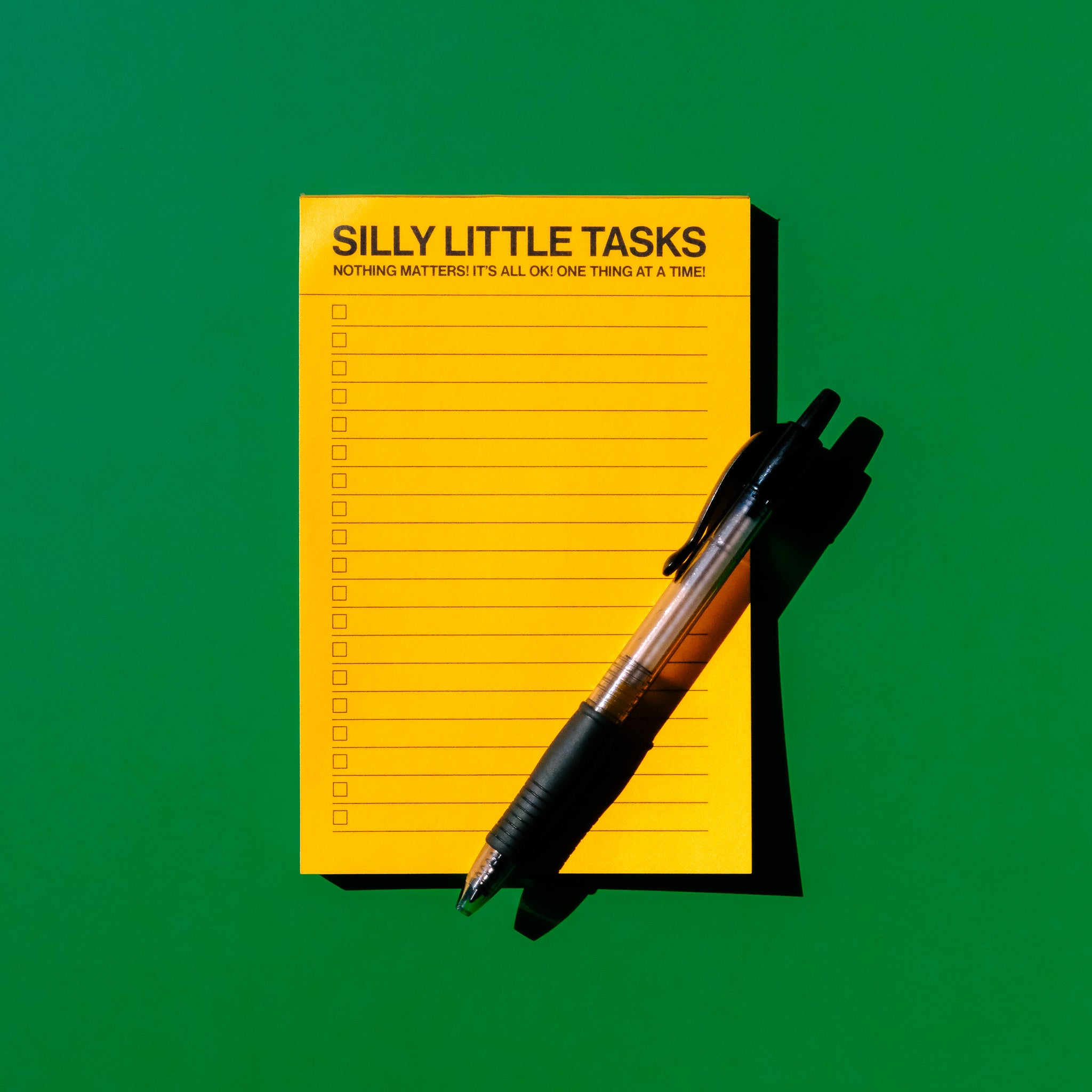 silly little tasks - list notepad
