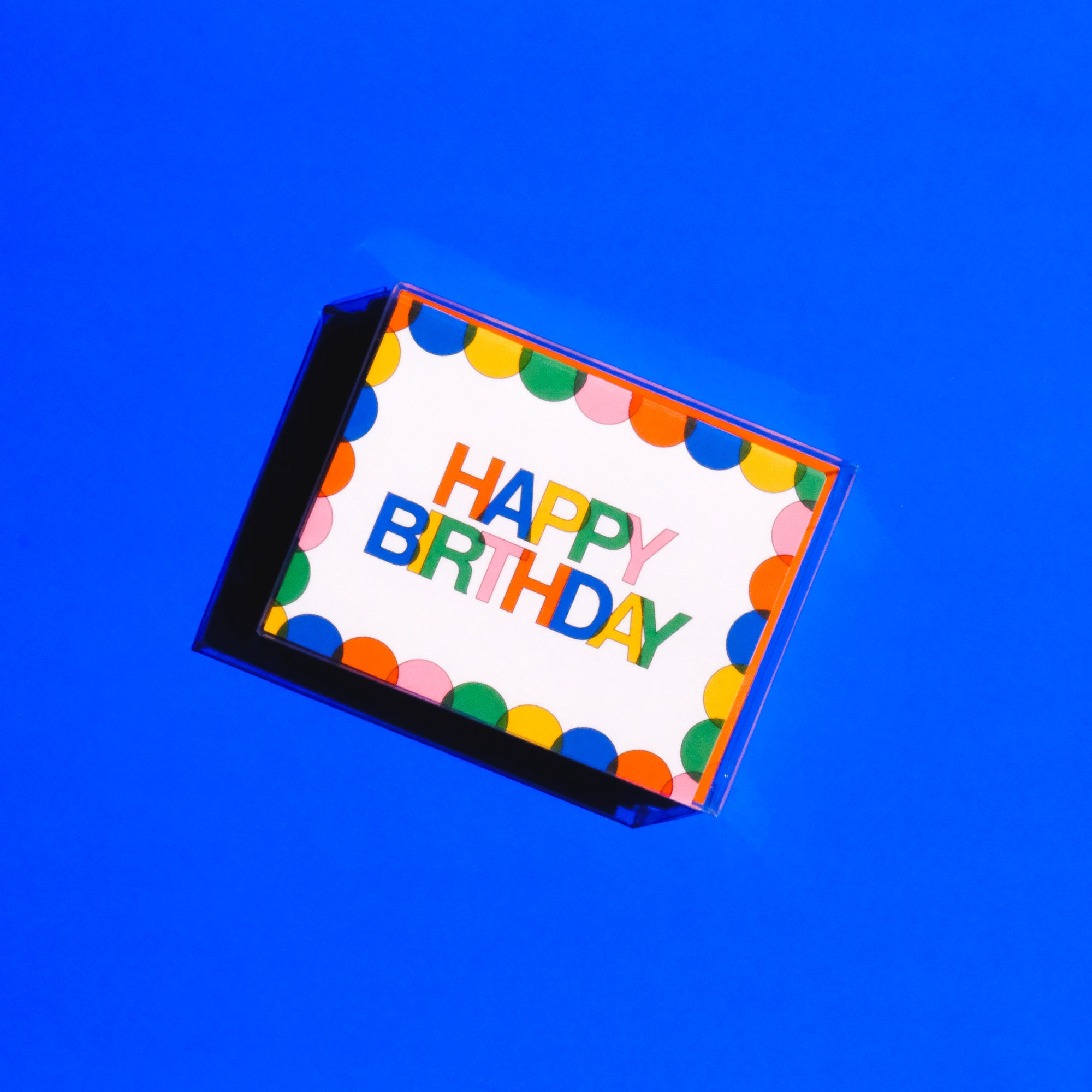 happy birthday - 8-pack greeting card set
