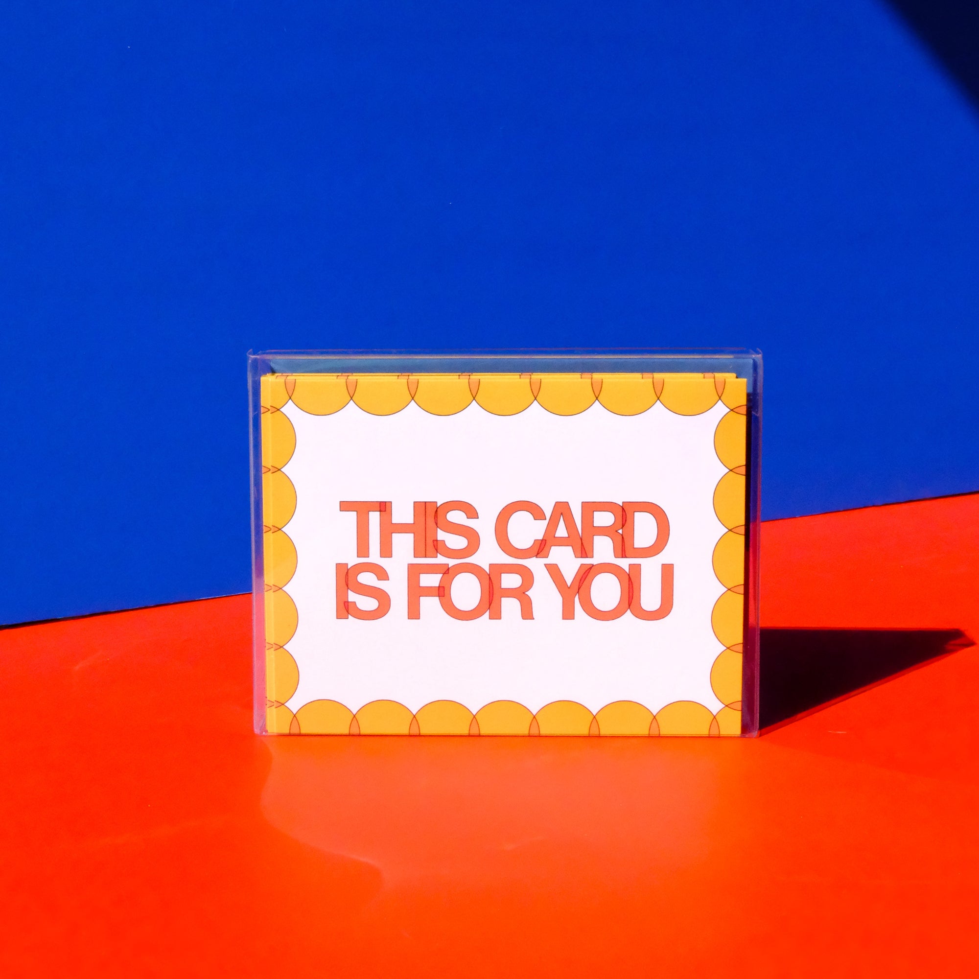 this card is for you - 8-pack greeting card set