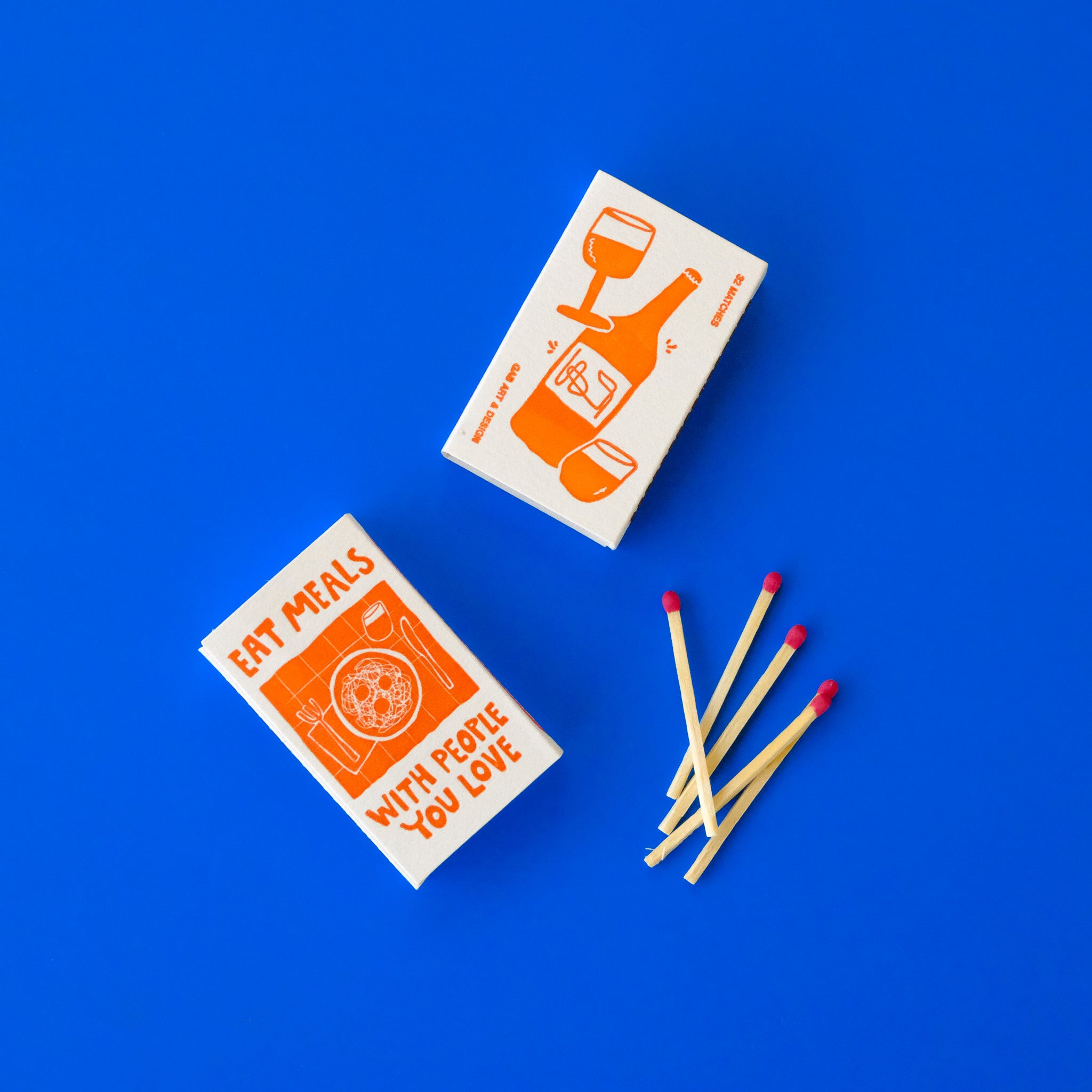 eat meals with people you love - matches