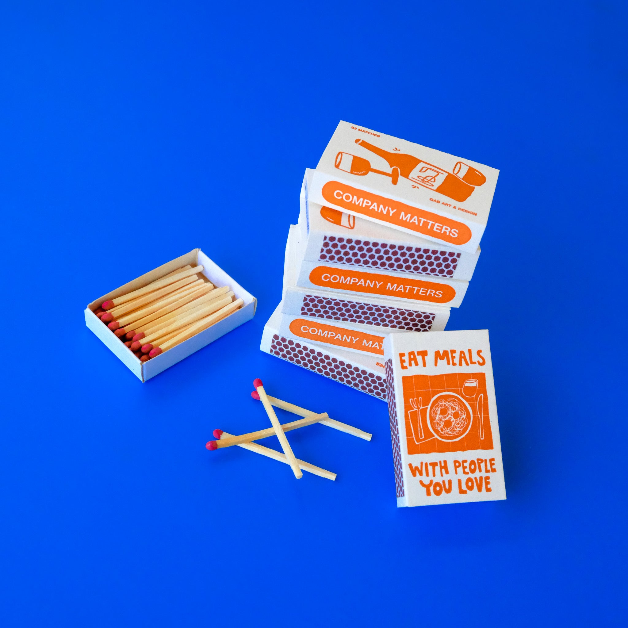 eat meals with people you love - matches