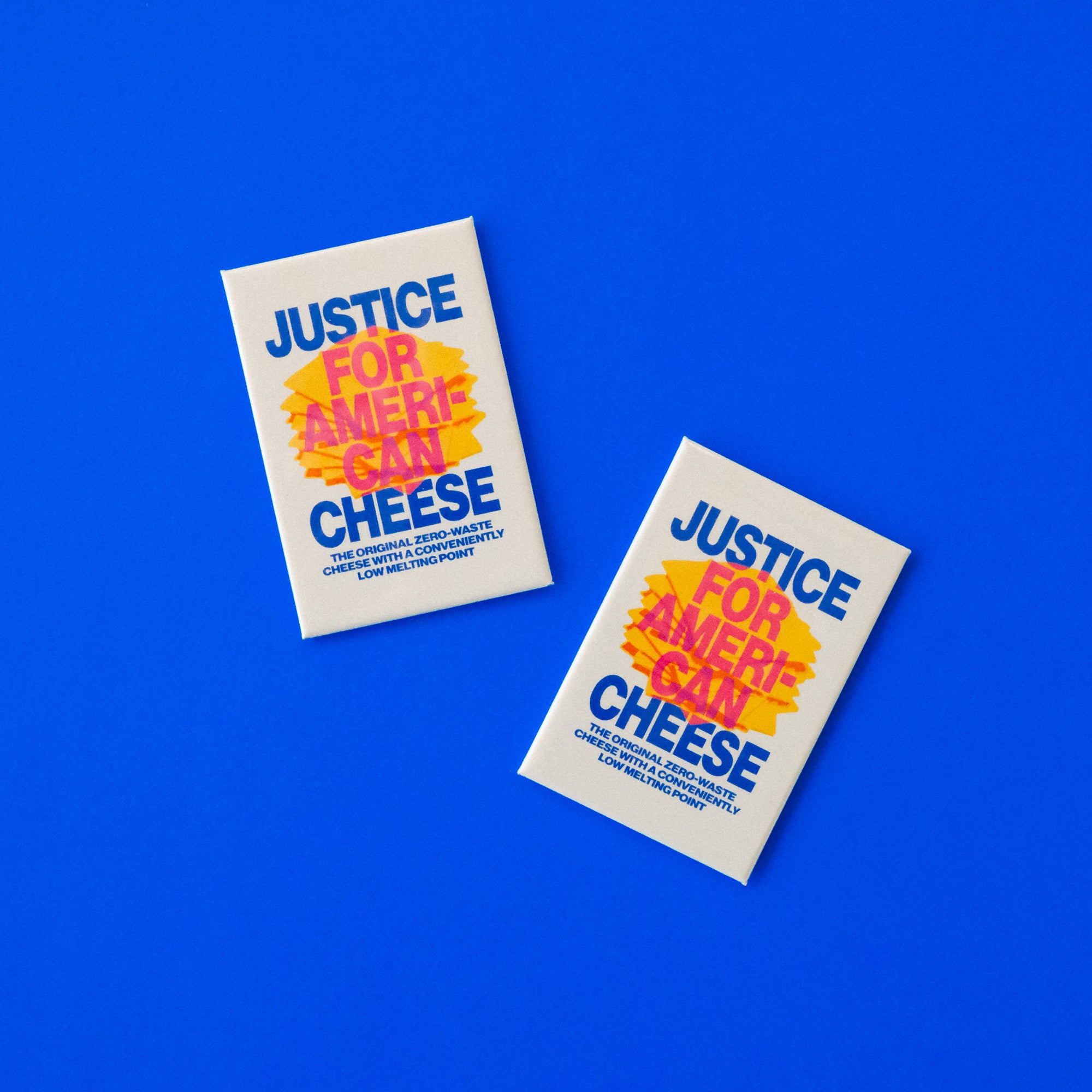 justice for american cheese magnet