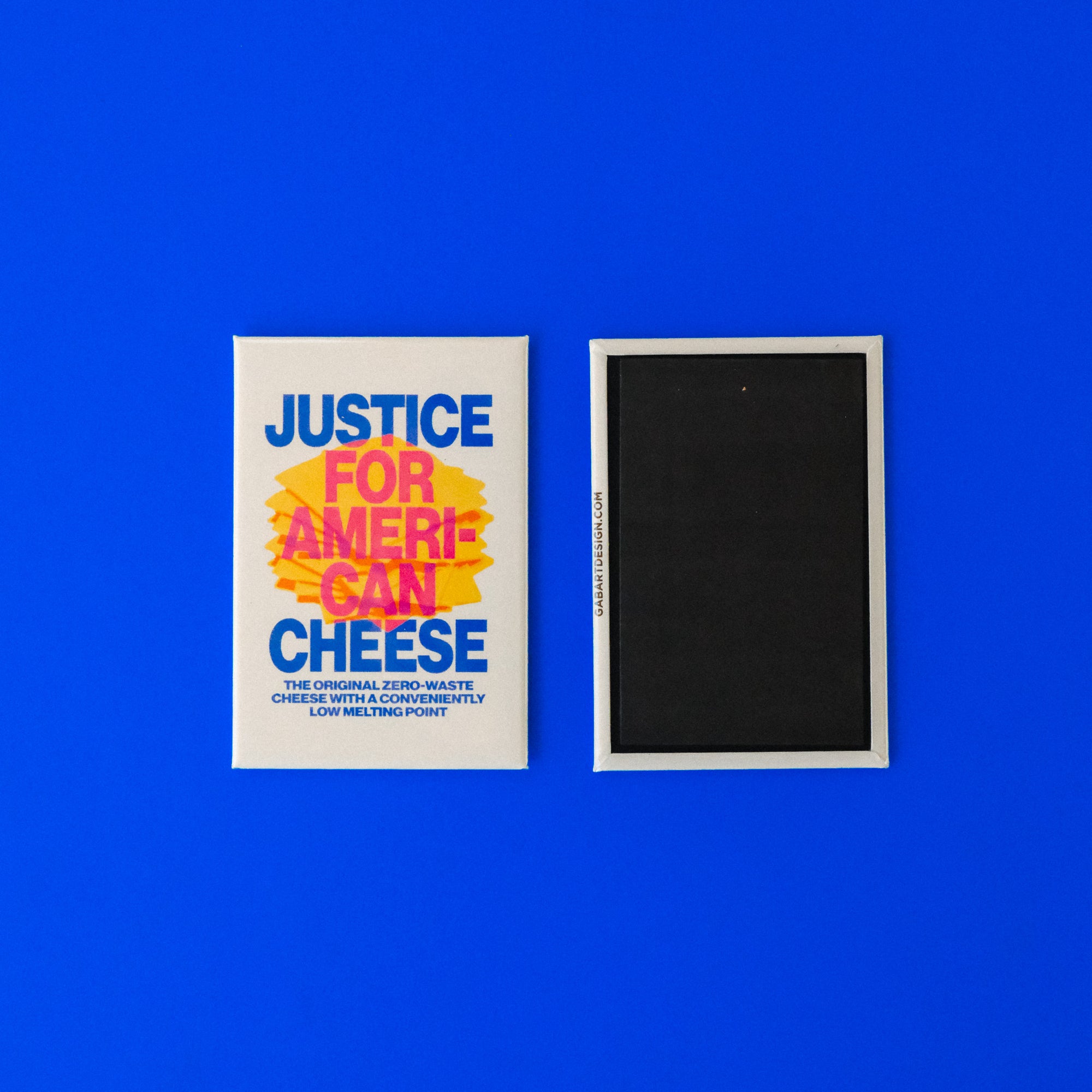 justice for american cheese magnet