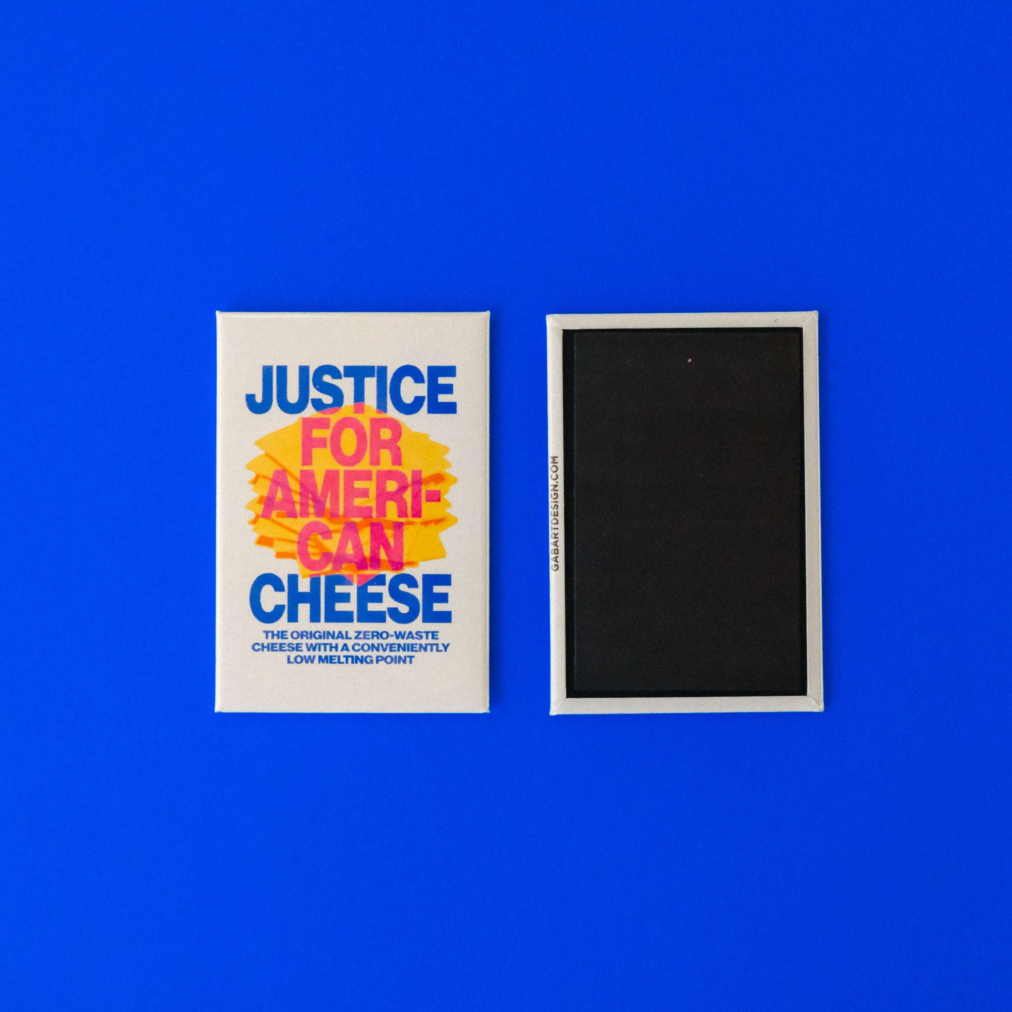 justice for american cheese magnet