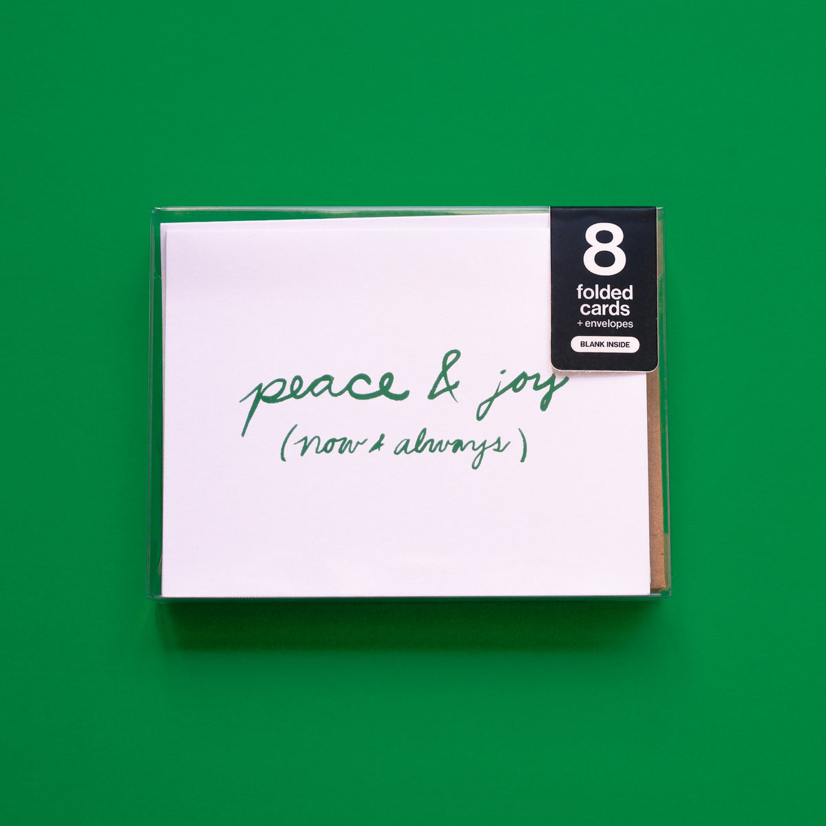 peace & joy - 8-pack greeting card set