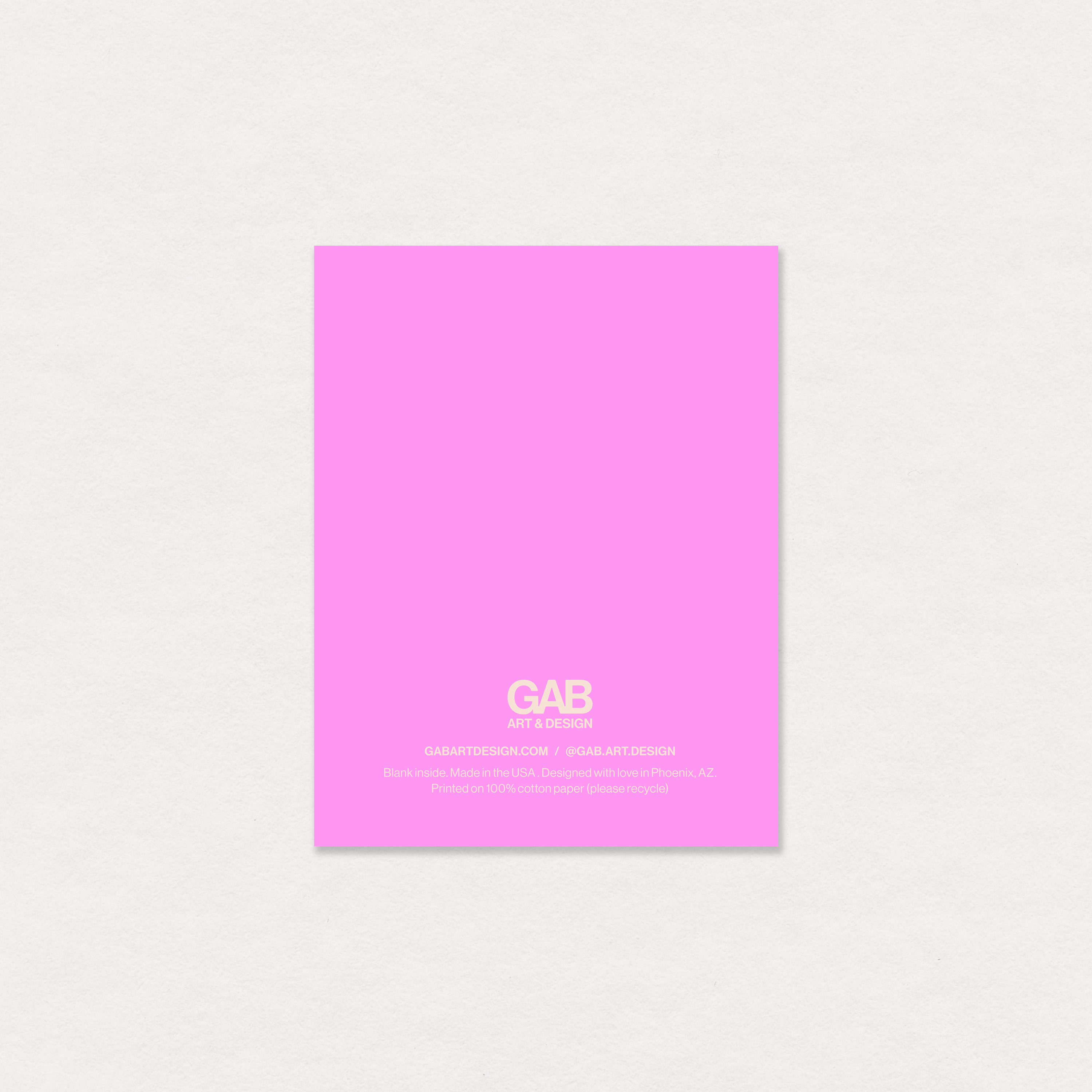 happy birthday pink cake greeting card