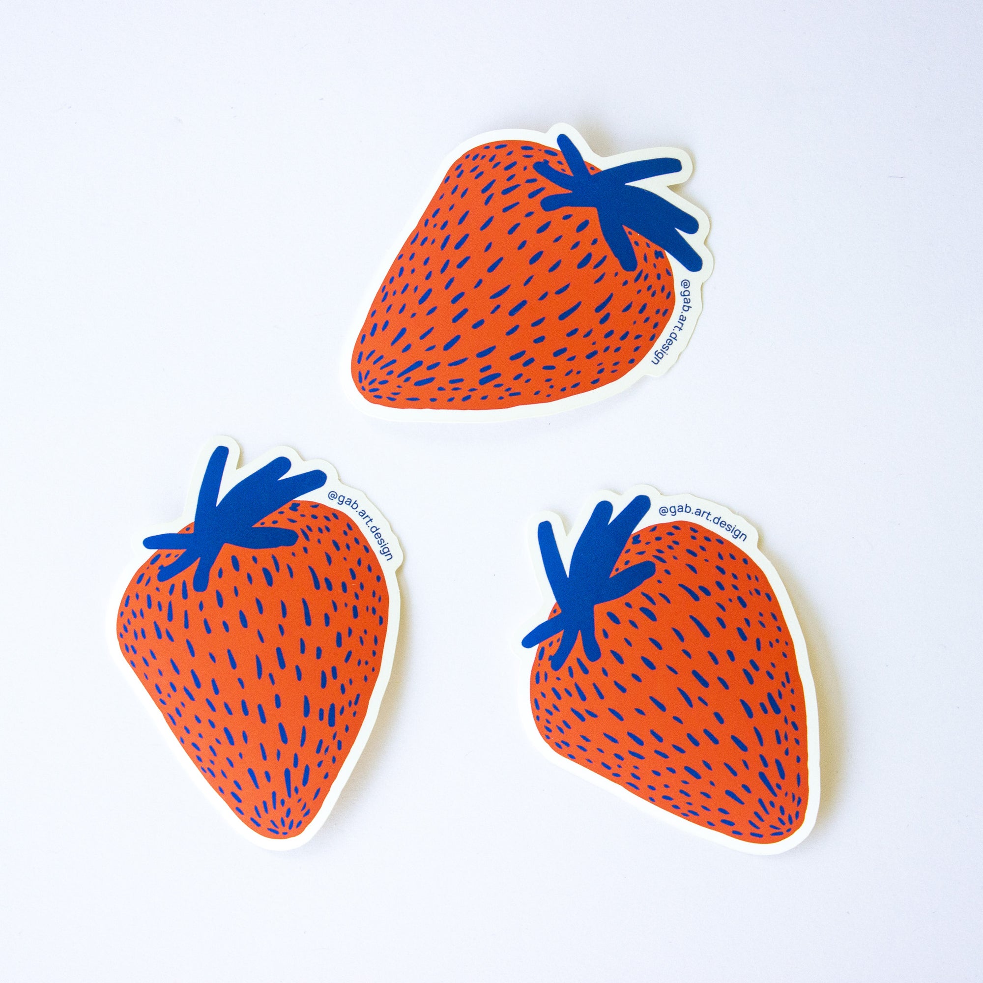 strawberry sticker