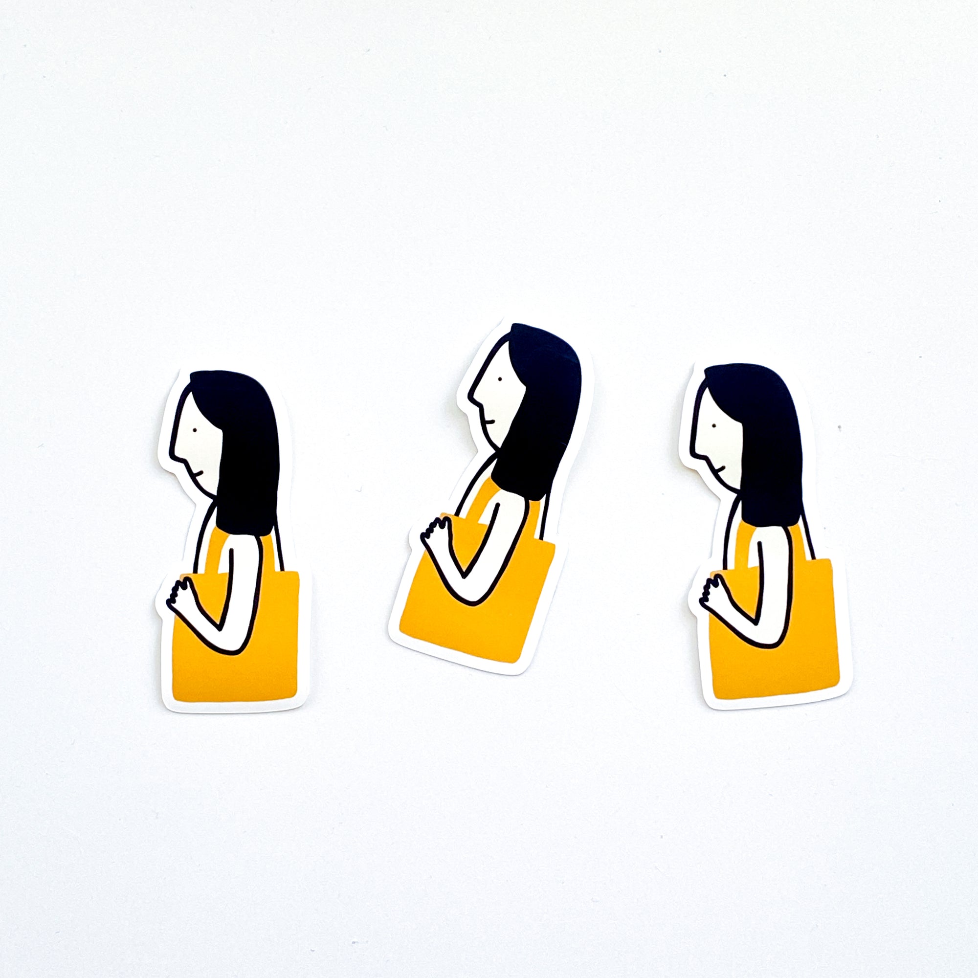 bag lady sticker