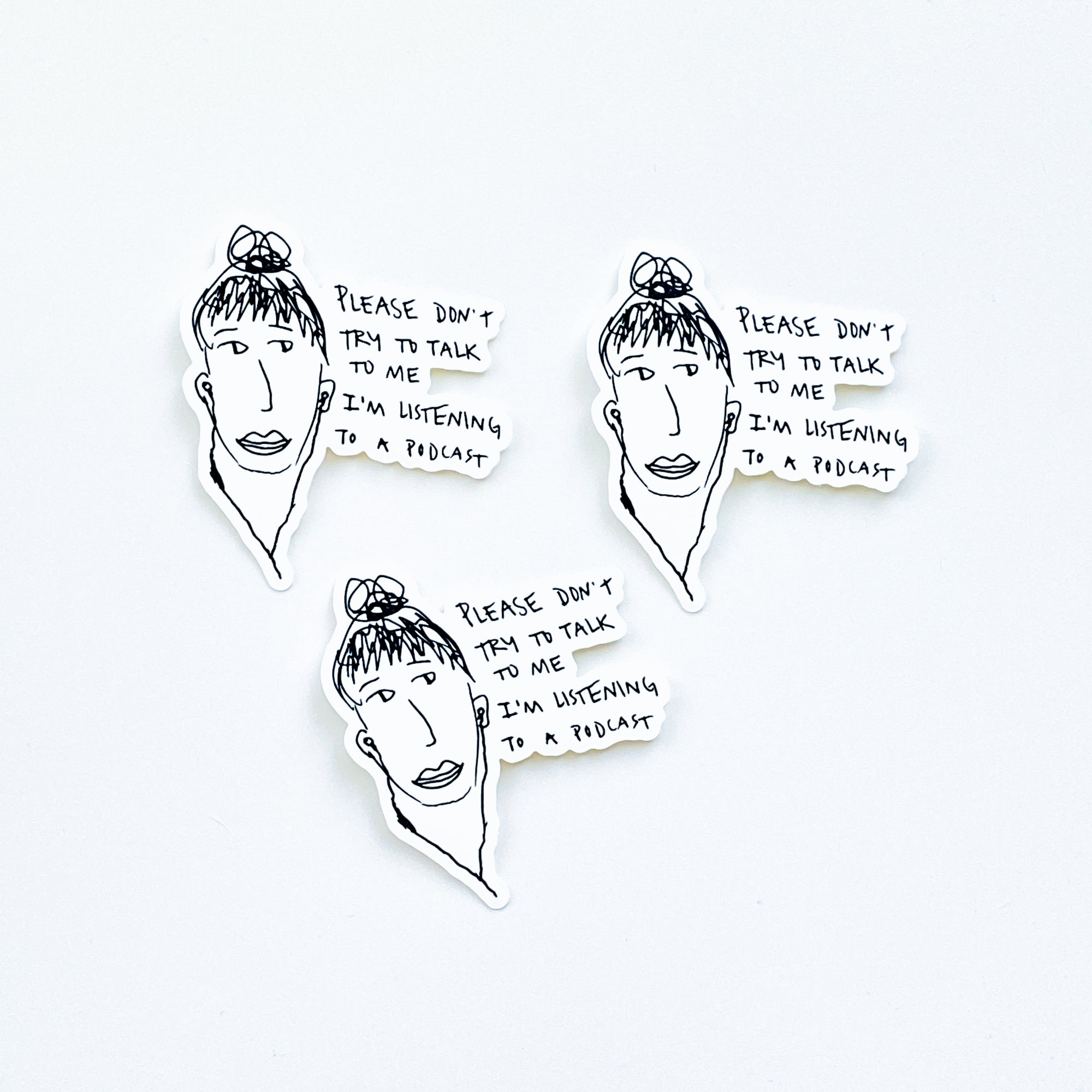 podcast sticker