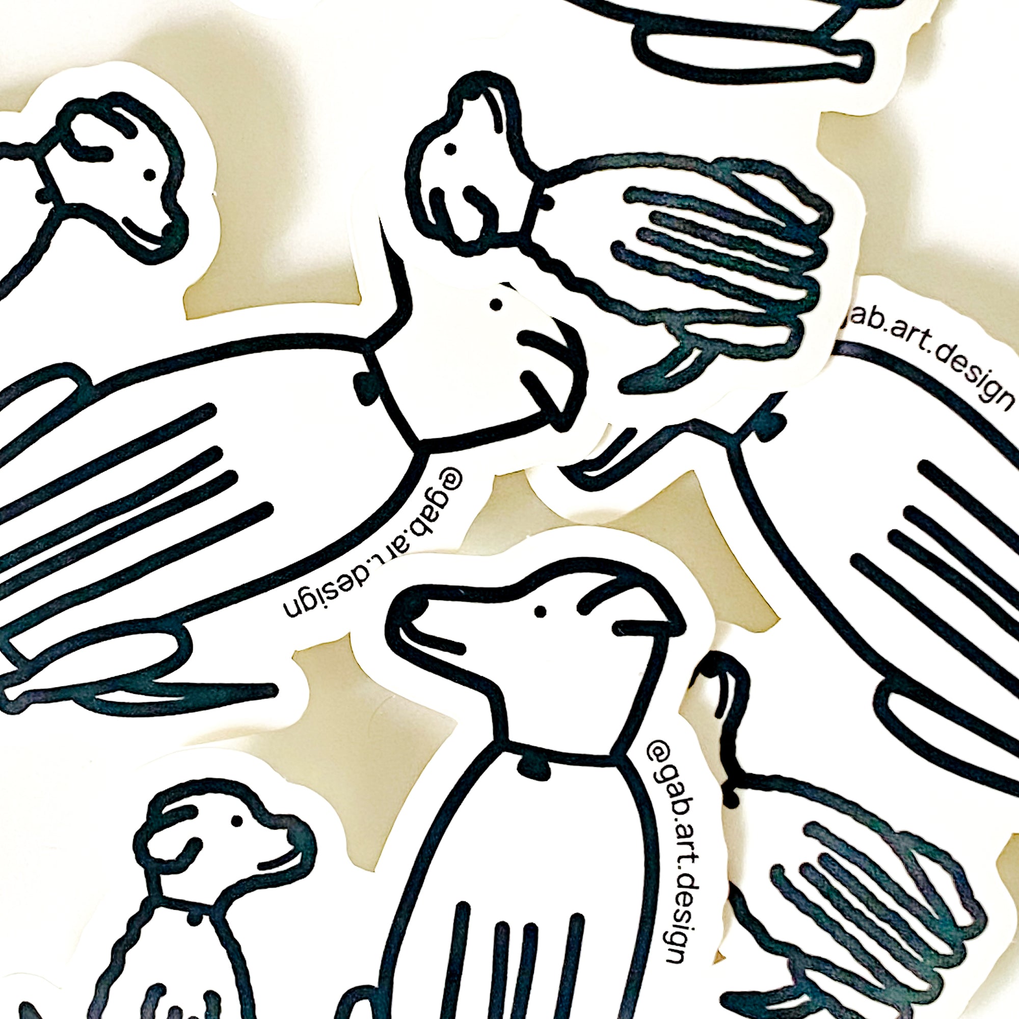 quincy & lucy sticker