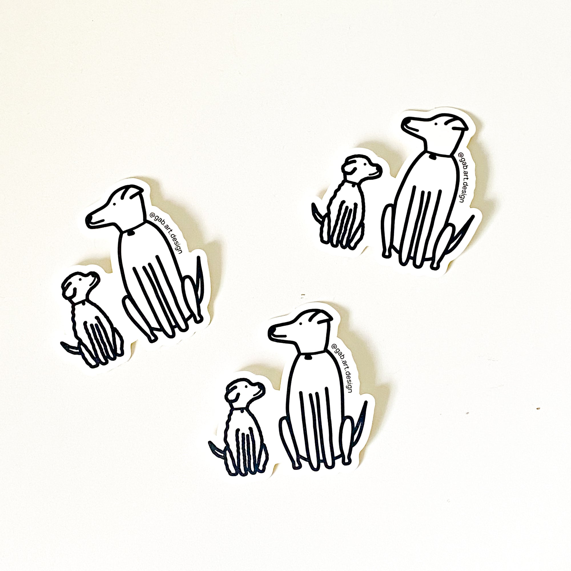 quincy & lucy sticker