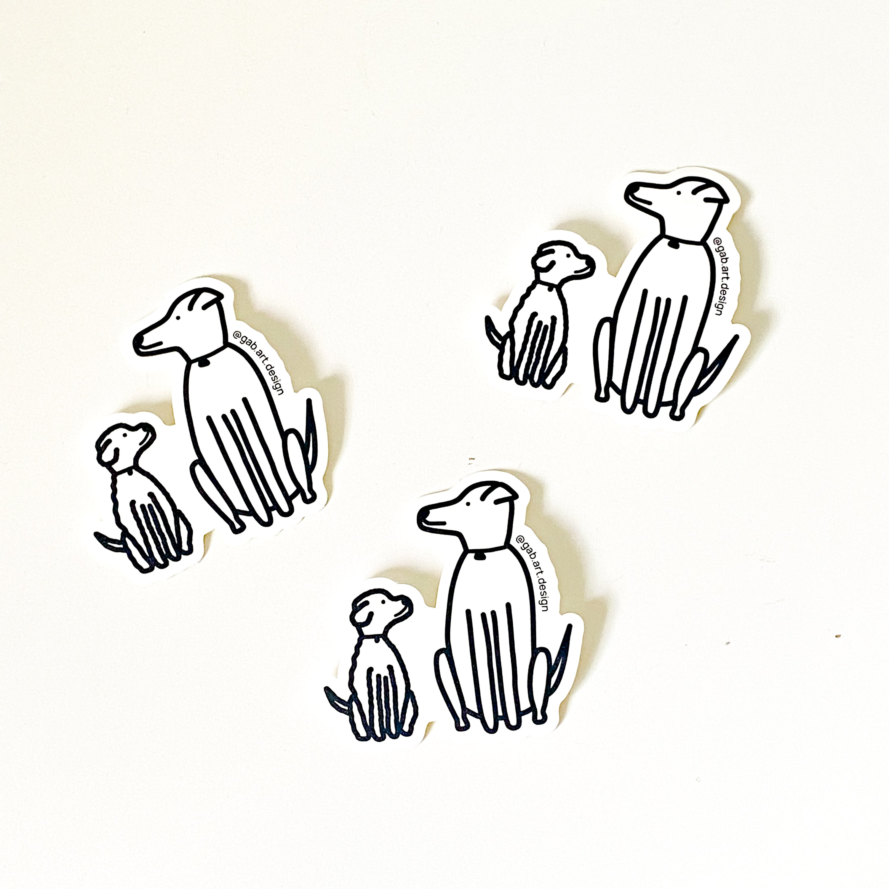 quincy & lucy sticker