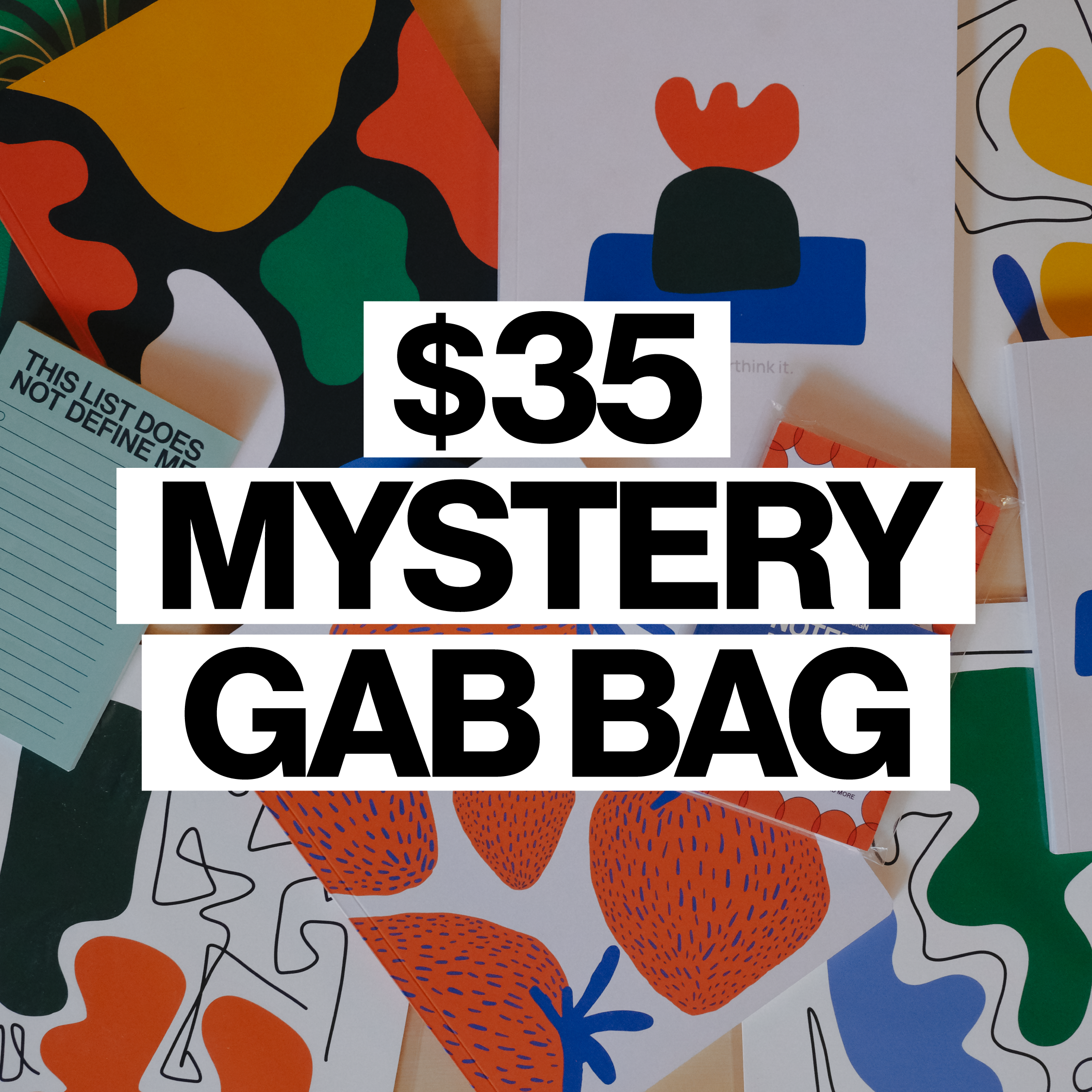 $35 MYSTERY GAB BAG