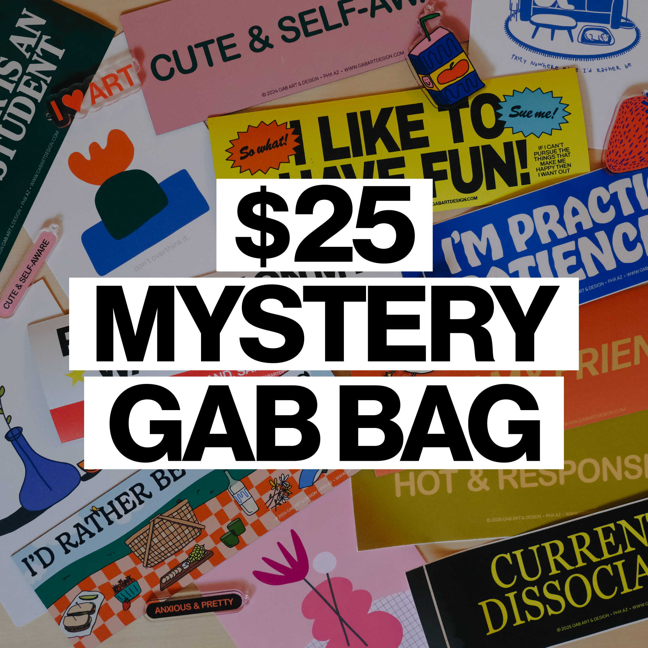 $25 MYSTERY GAB BAG