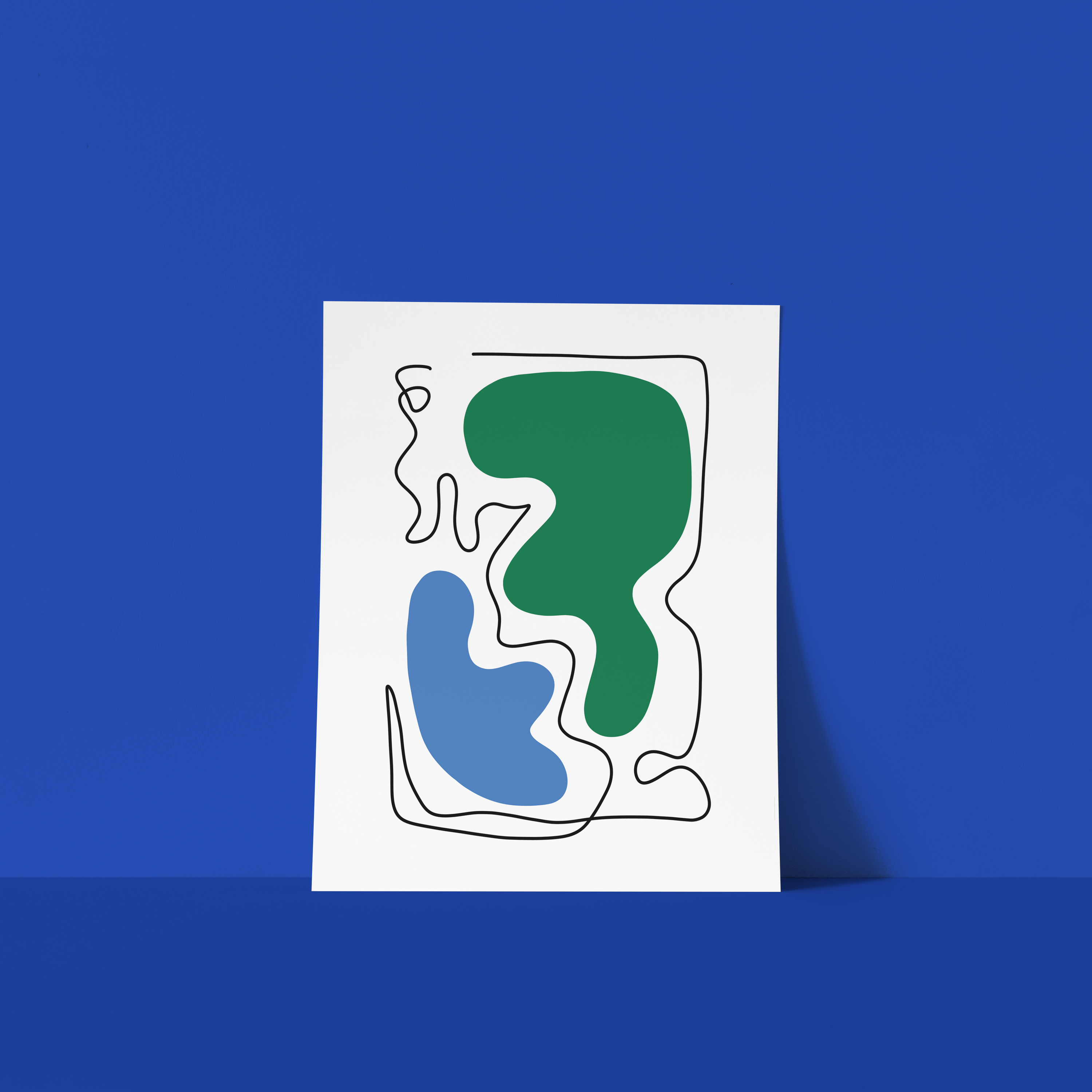 abstract 01 art print