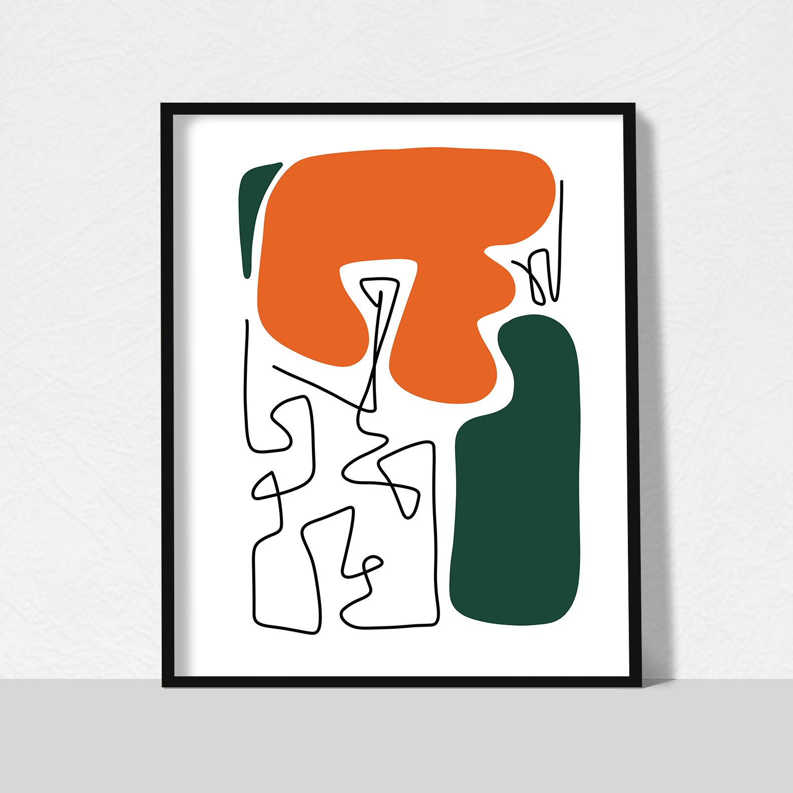 abstract 02 art print