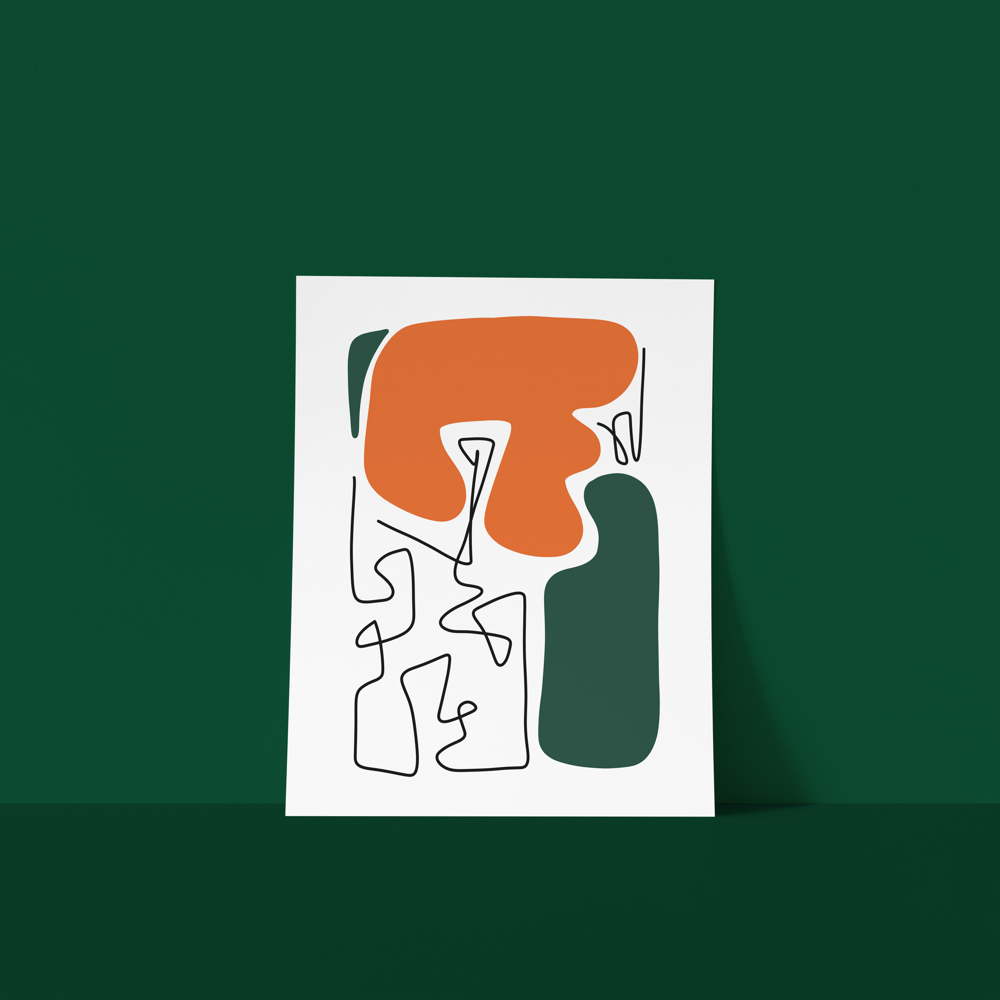 abstract 02 art print