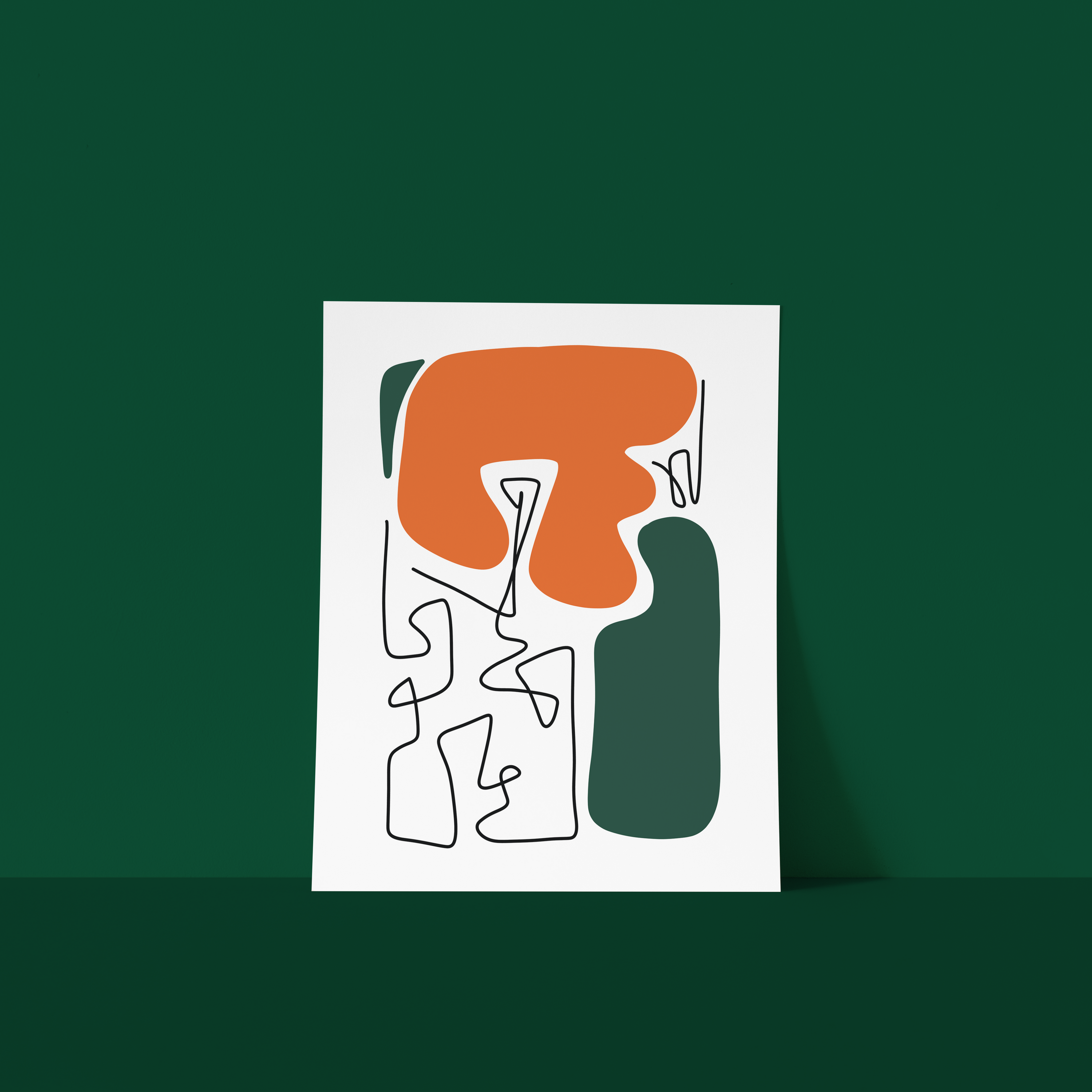 abstract 02 art print