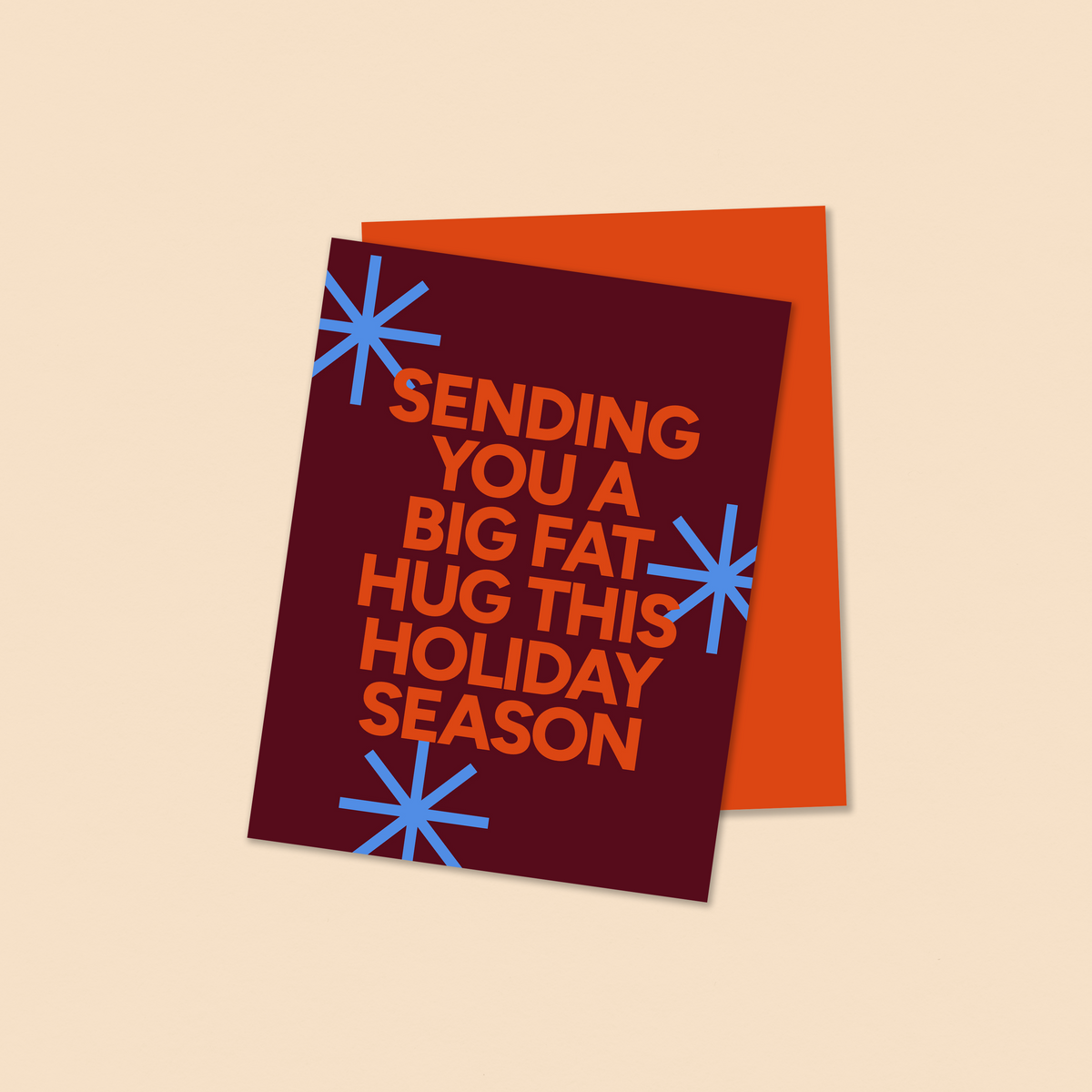 holiday hug - 8-pack greeting card set