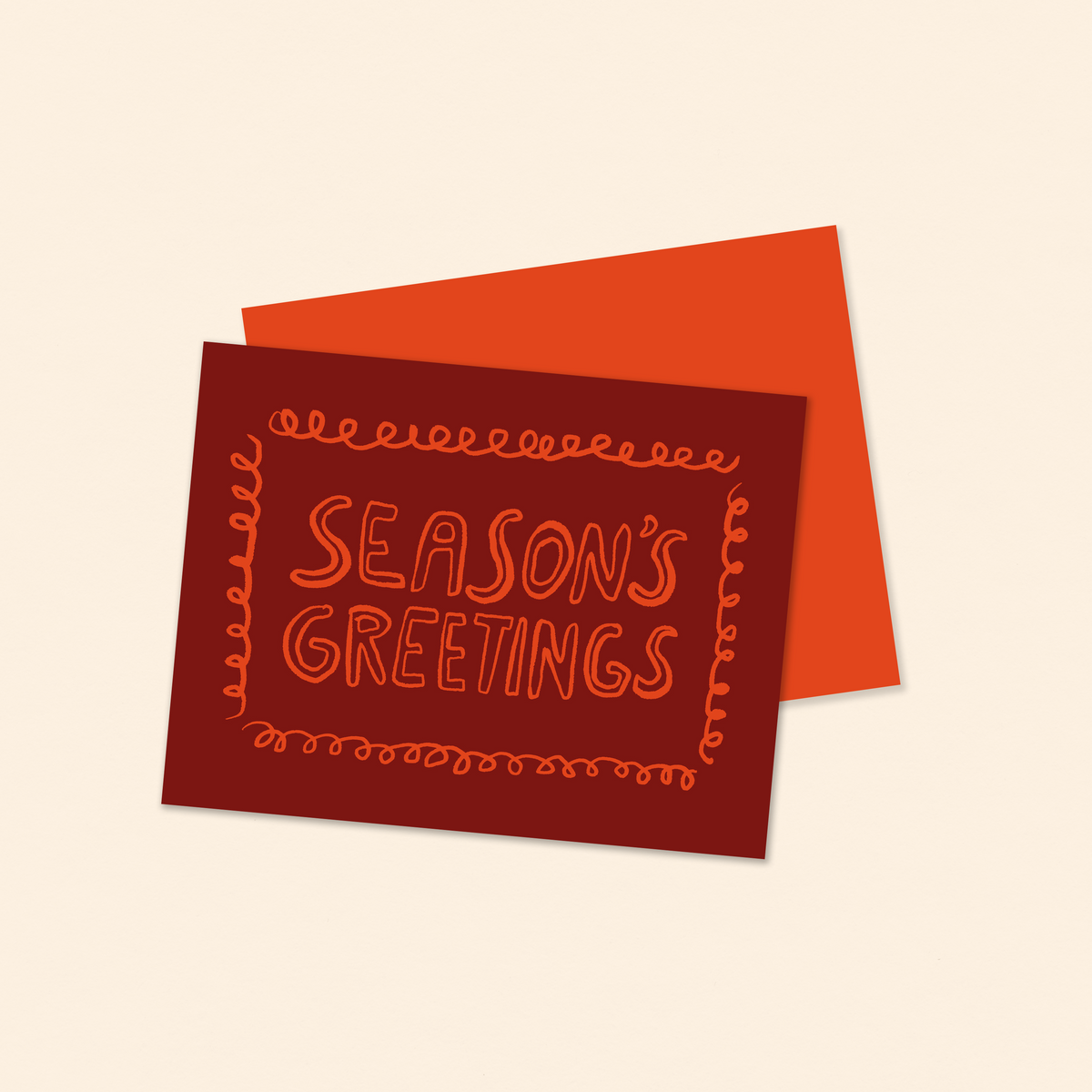 season's greetings card