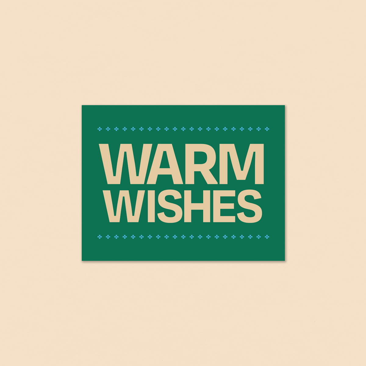 warm wishes 02 greeting card