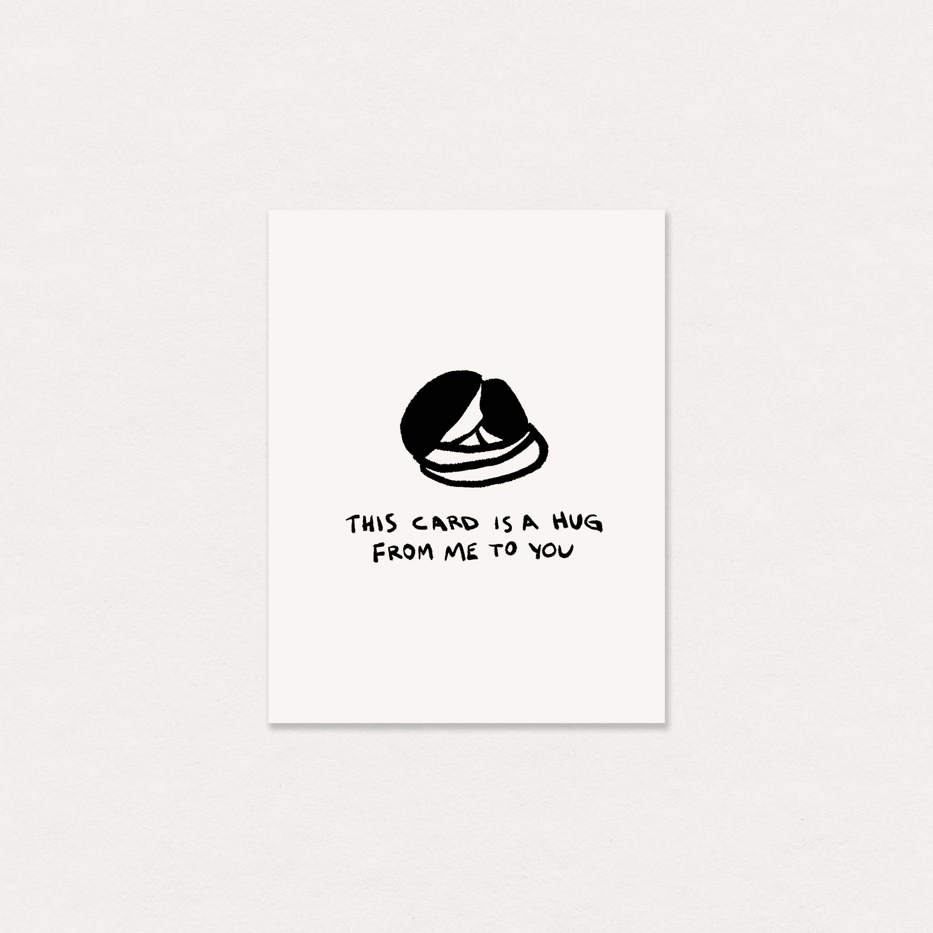 hug greeting card