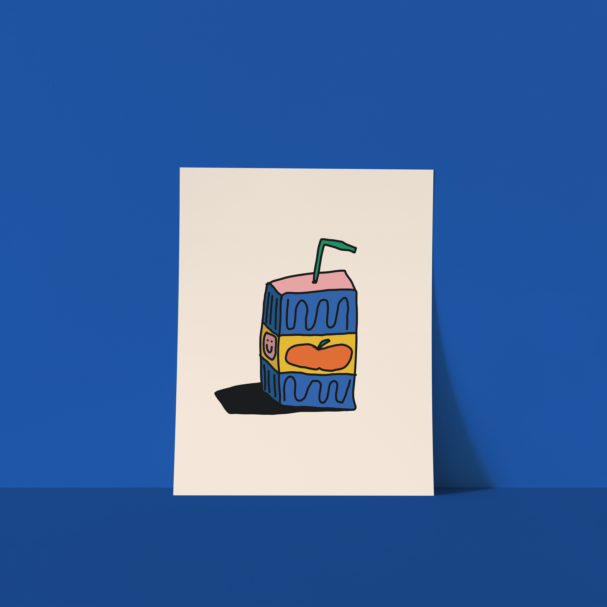 juice box art print