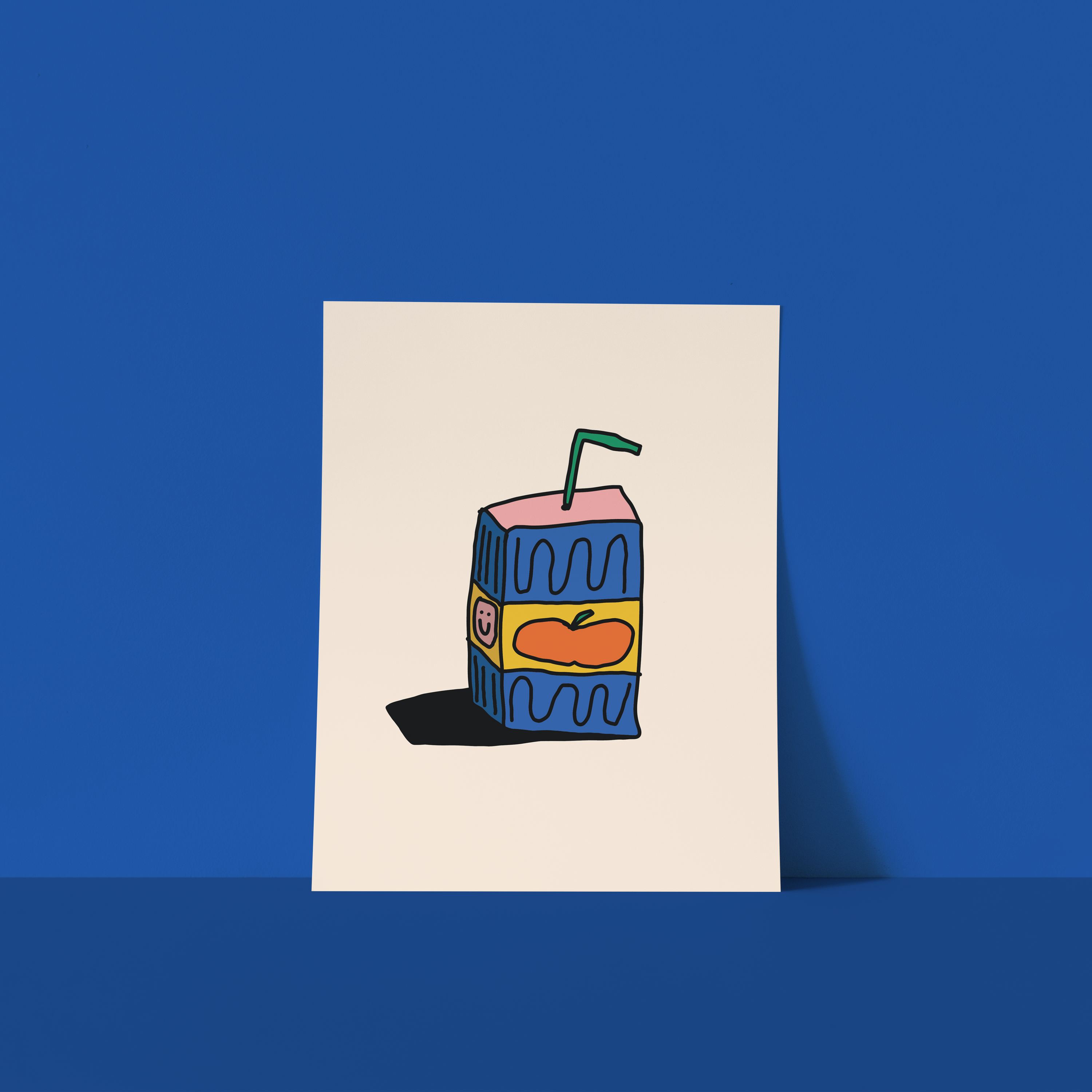 juice box art print